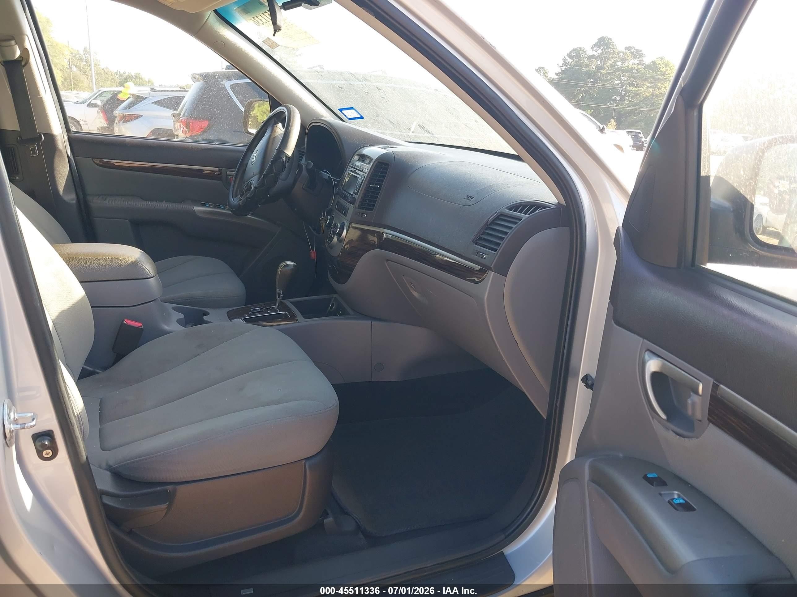 2010 Hyundai Santa Fe Gls Серый vin: 5NMSG3AB1AH374866