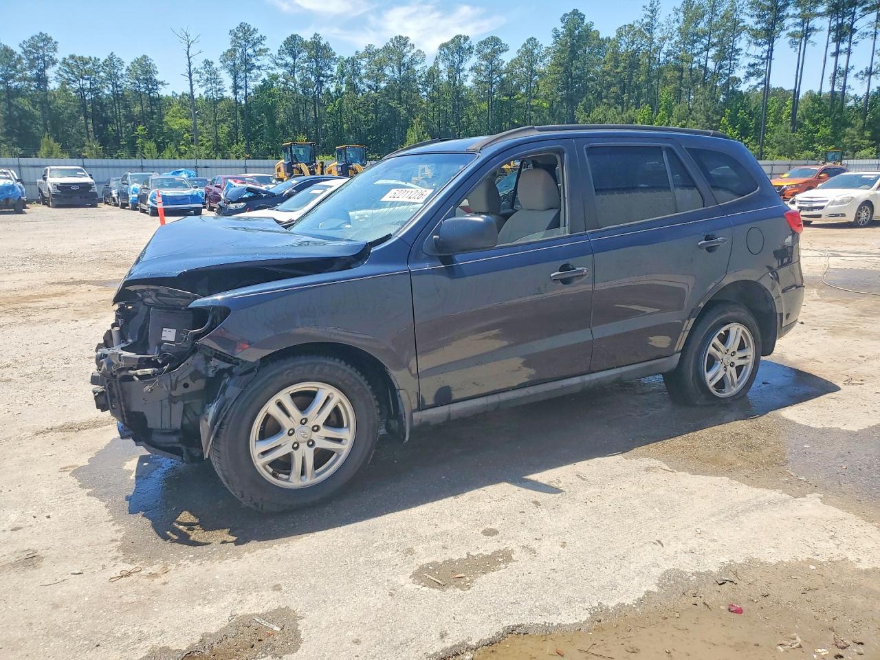 2010 Hyundai Santa Fe Gls Black vin: 5NMSG3AB1AH387164