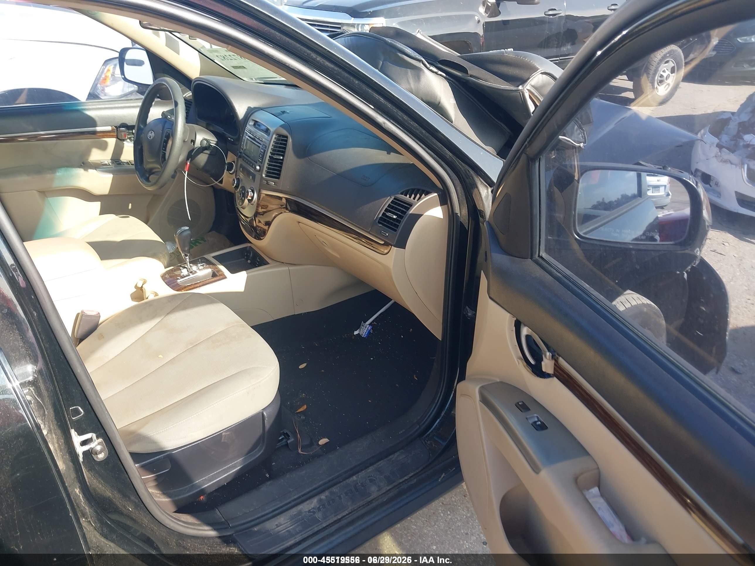 2010 Hyundai Santa Fe Gls Black vin: 5NMSG3AB2AH348521