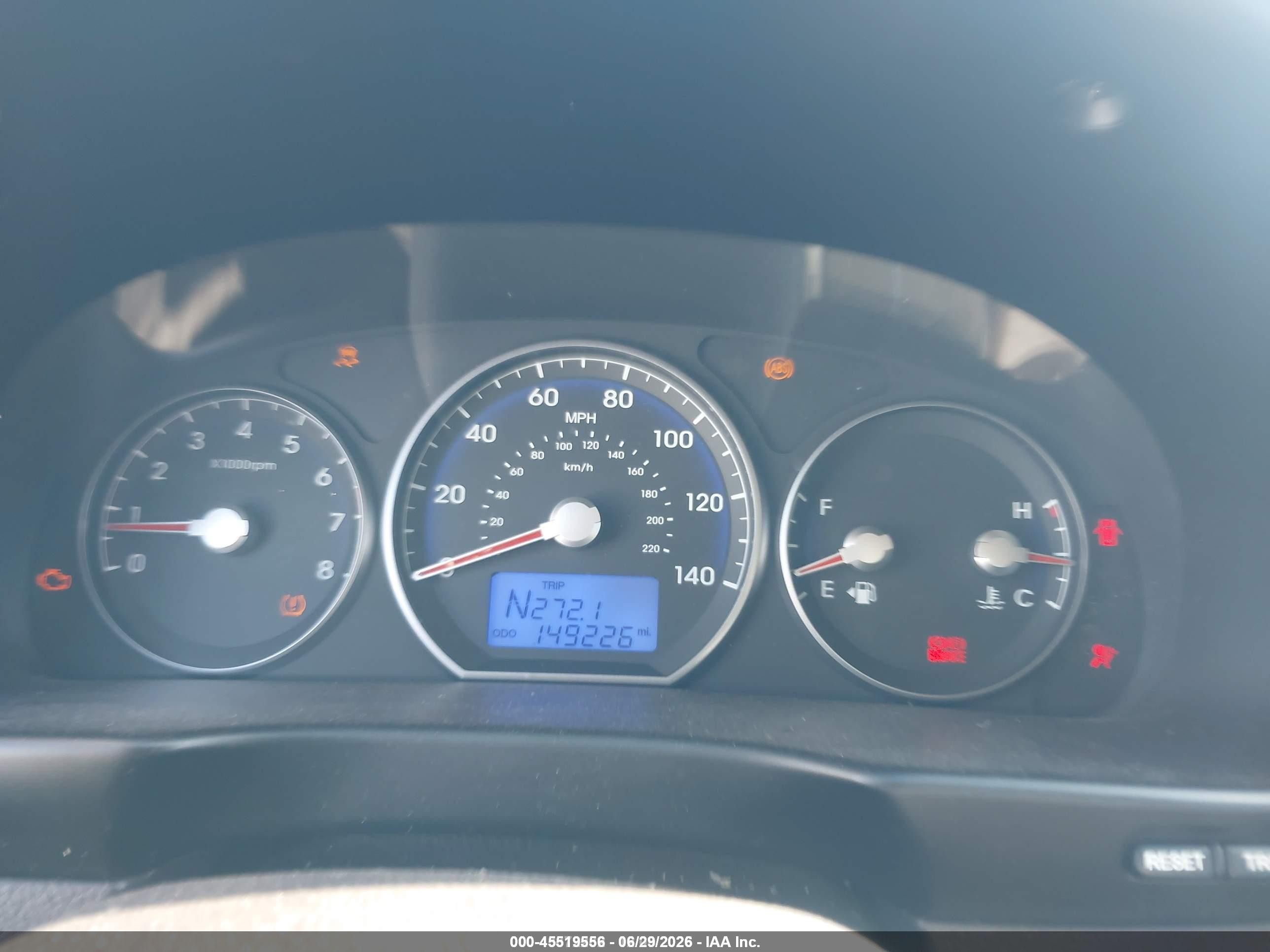 2010 Hyundai Santa Fe Gls Black vin: 5NMSG3AB2AH348521