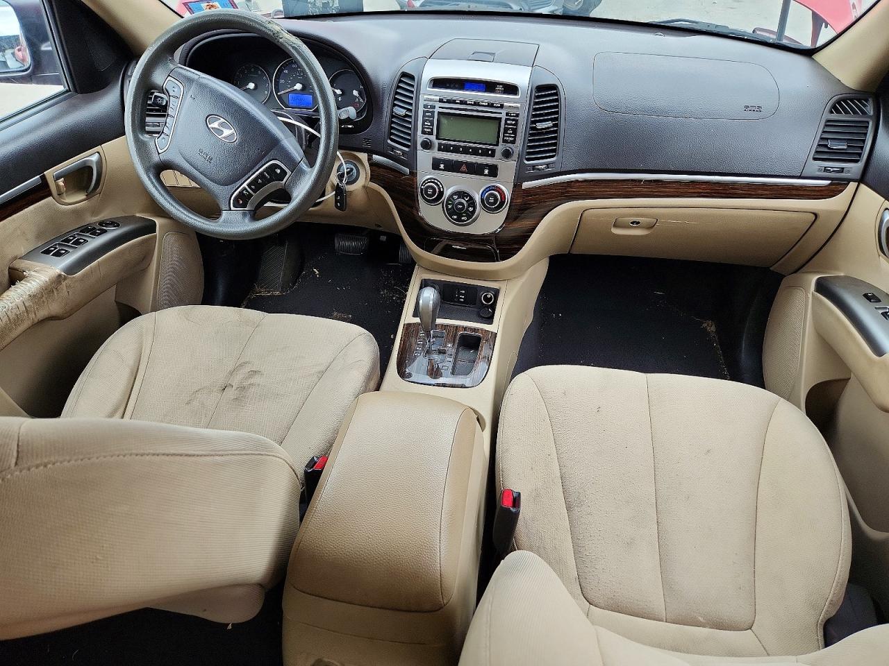 2010 Hyundai Santa Fe Gls Red vin: 5NMSG3AB2AH400133