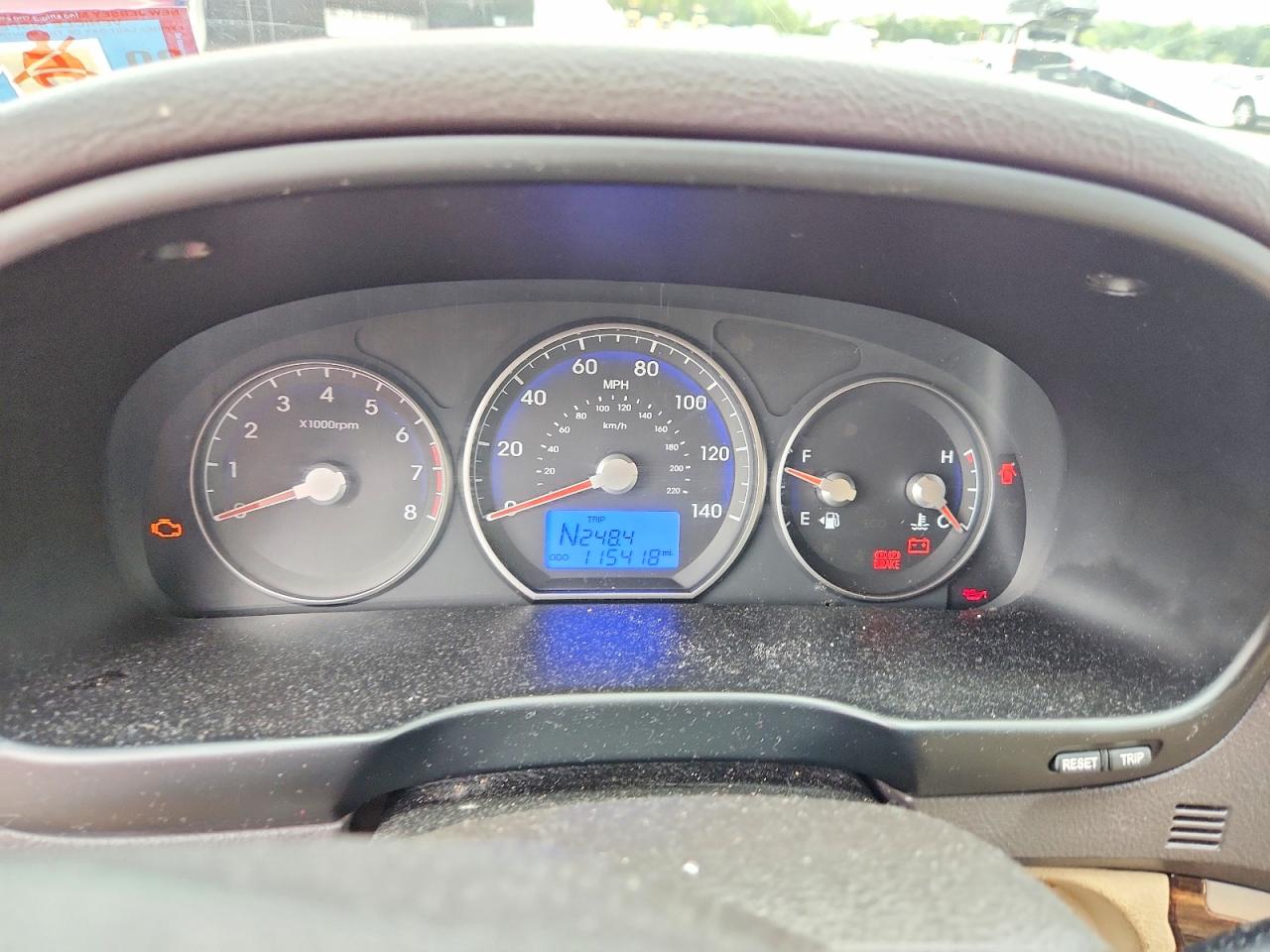 2010 Hyundai Santa Fe Gls Red vin: 5NMSG3AB2AH400133