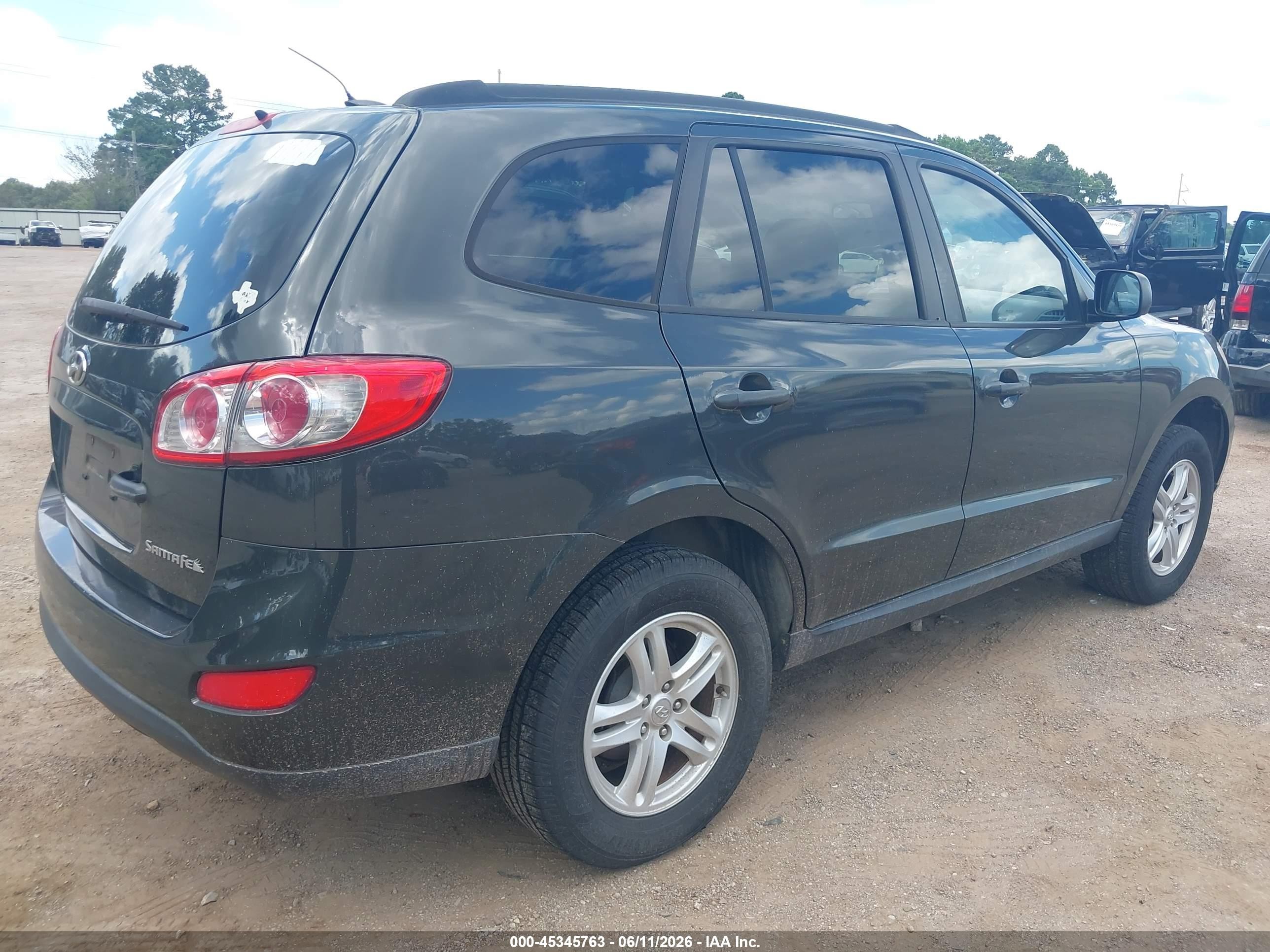 2010 Hyundai Santa Fe Gls Green vin: 5NMSG3AB3AH333624