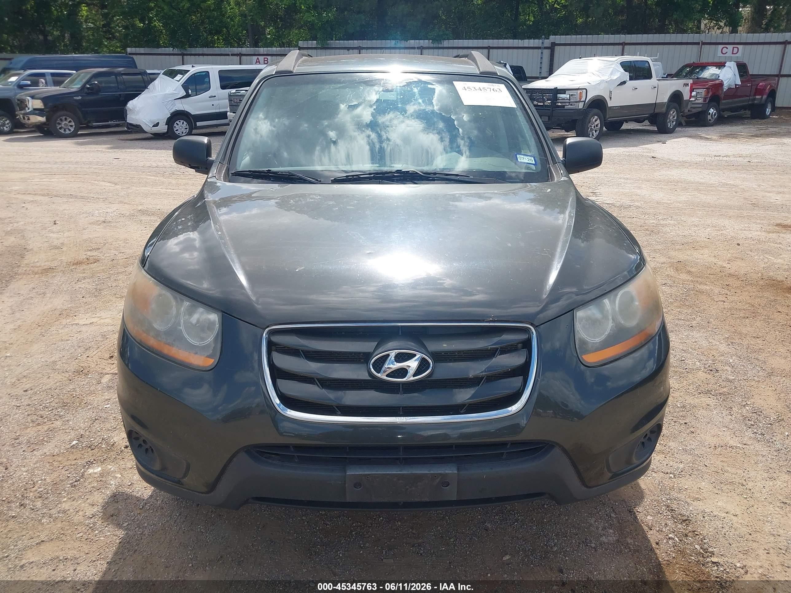 2010 Hyundai Santa Fe Gls Green vin: 5NMSG3AB3AH333624