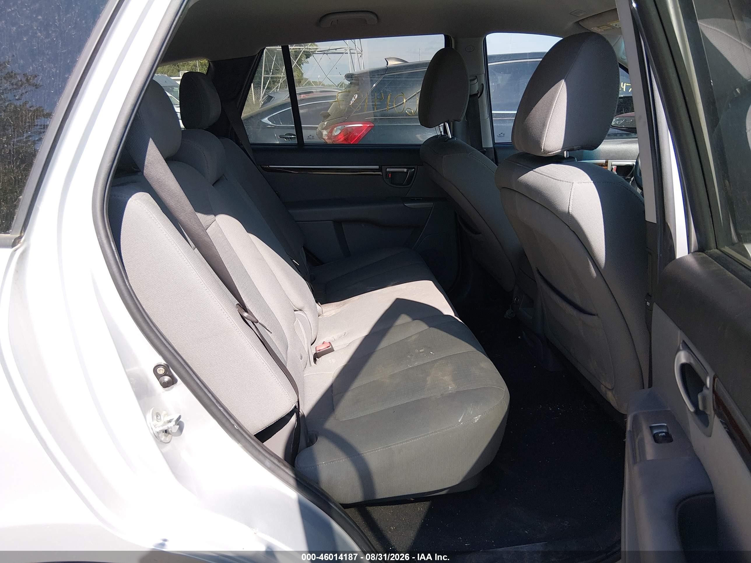 2010 Hyundai Santa Fe Gls Silver vin: 5NMSG3AB3AH338127