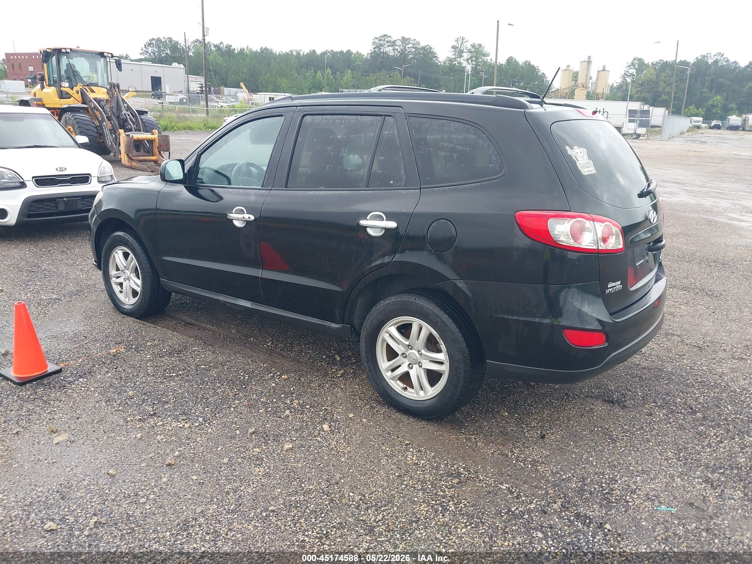 2010 Hyundai Santa Fe Gls Black vin: 5NMSG3AB3AH338547
