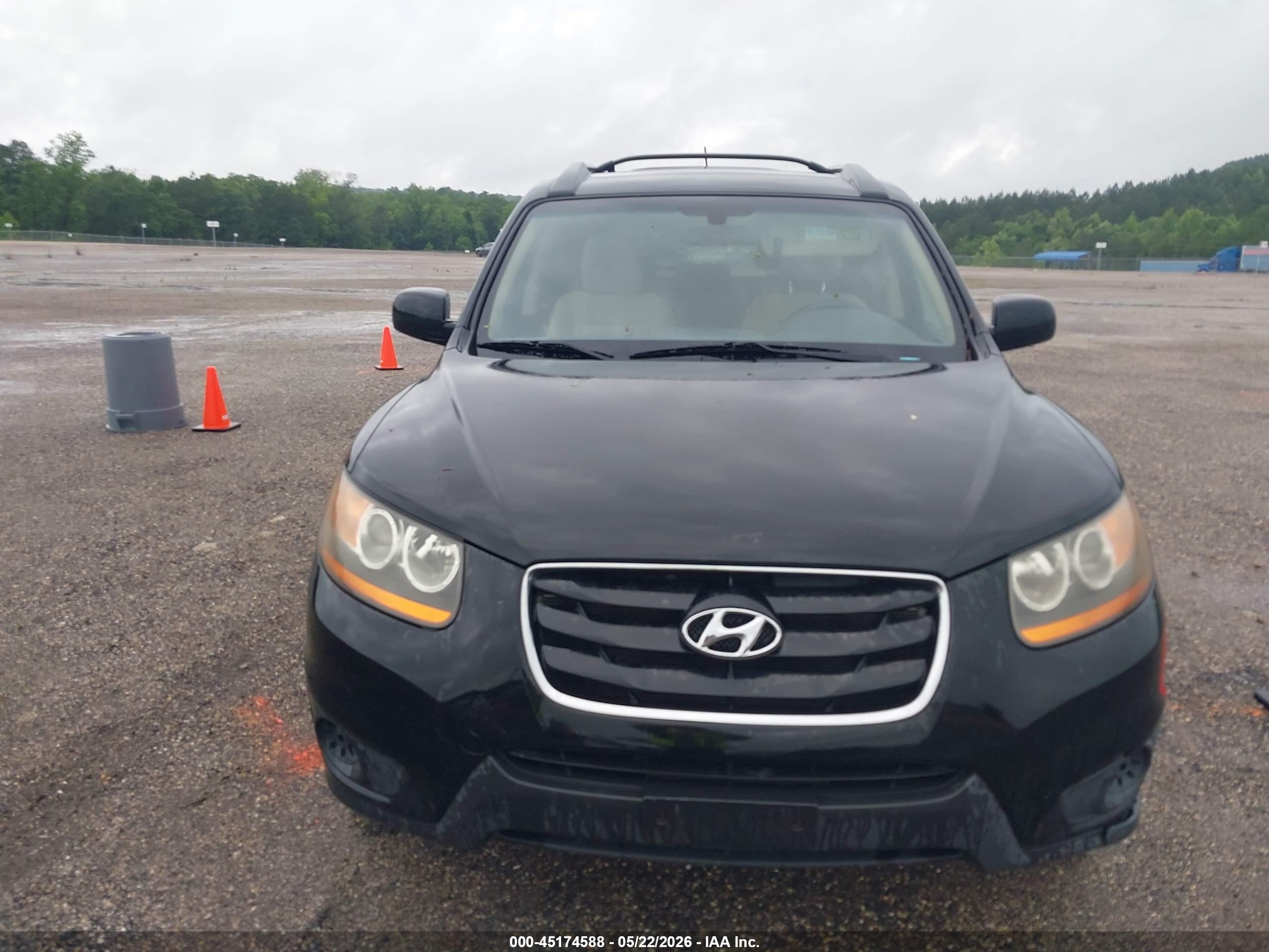 2010 Hyundai Santa Fe Gls Black vin: 5NMSG3AB3AH338547