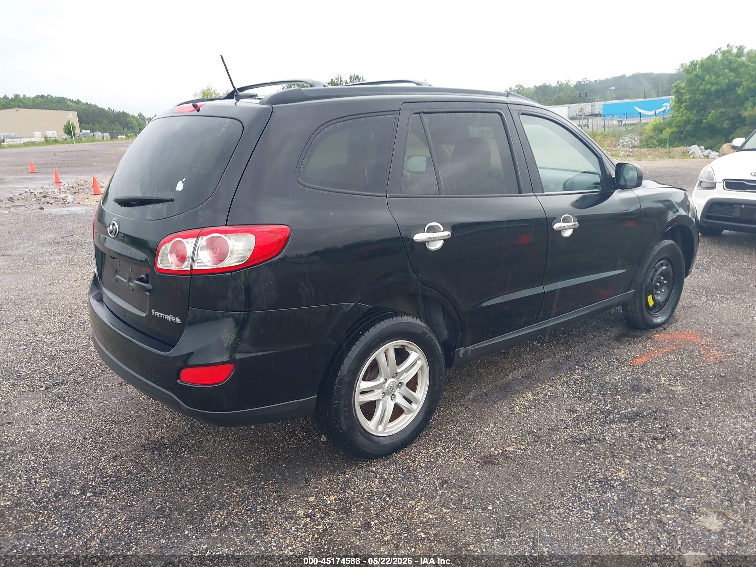 2010 Hyundai Santa Fe Gls Black vin: 5NMSG3AB3AH338547
