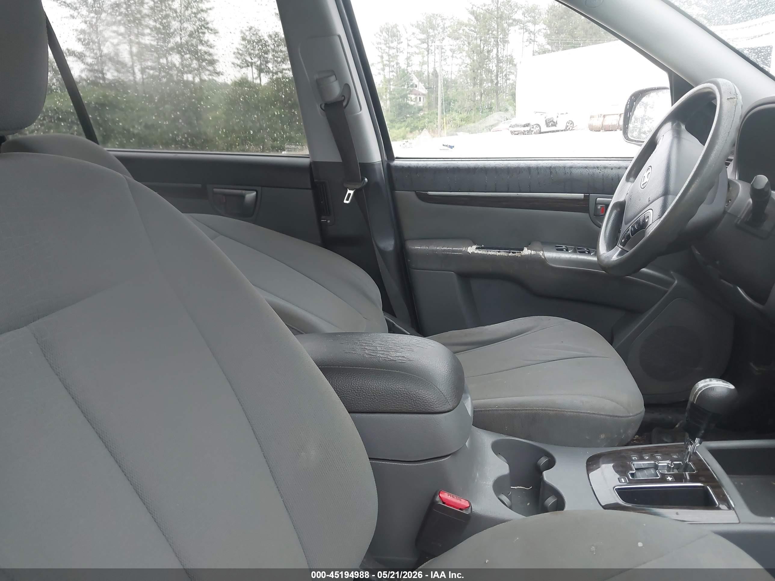 2010 Hyundai Santa Fe Gls Silver vin: 5NMSG3AB3AH342632