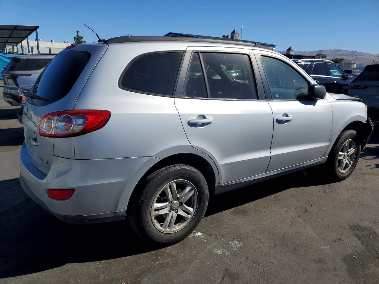 2010 Hyundai Santa Fe Gls Silver vin: 5NMSG3AB3AH343909