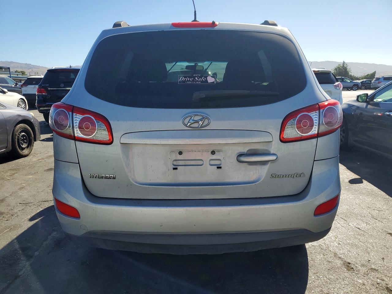 2010 Hyundai Santa Fe Gls Silver vin: 5NMSG3AB3AH343909