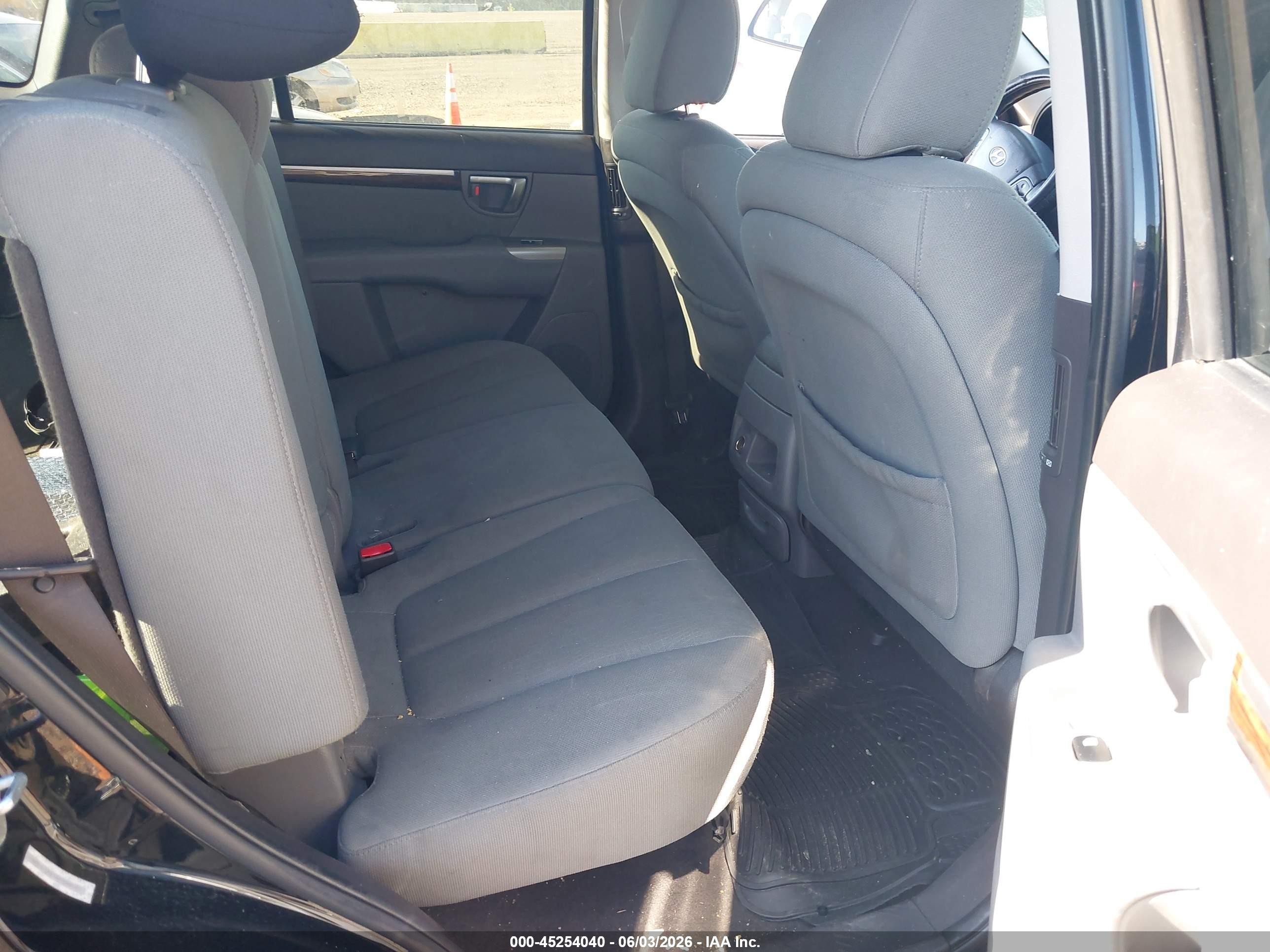 2010 Hyundai Santa Fe Gls Black vin: 5NMSG3AB3AH380586