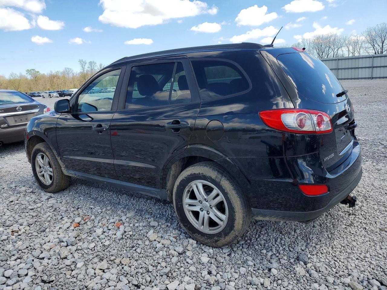 2010 Hyundai Santa Fe Gls Black vin: 5NMSG3AB3AH382824