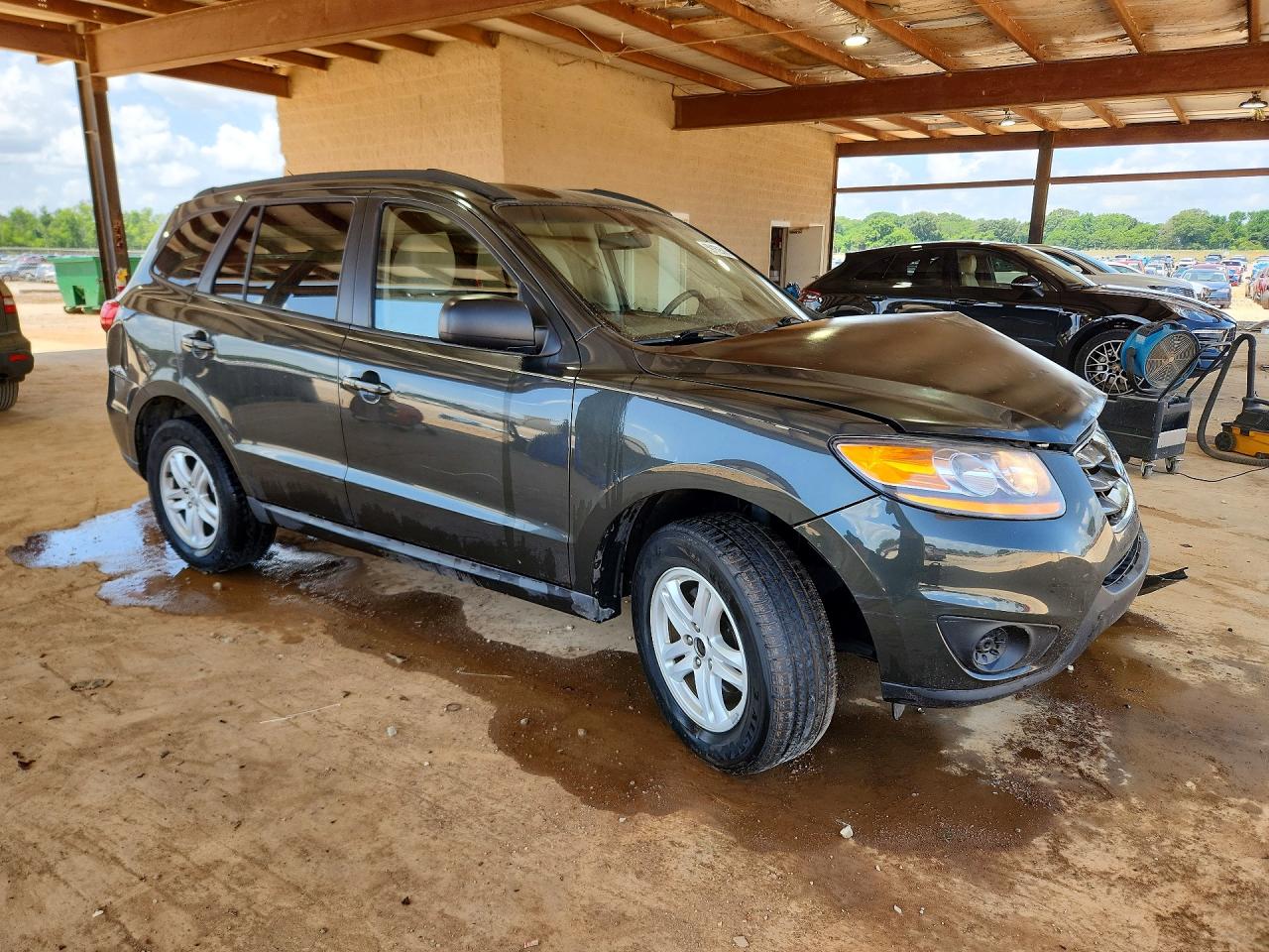 2010 Hyundai Santa Fe Gls Gray vin: 5NMSG3AB3AH387408