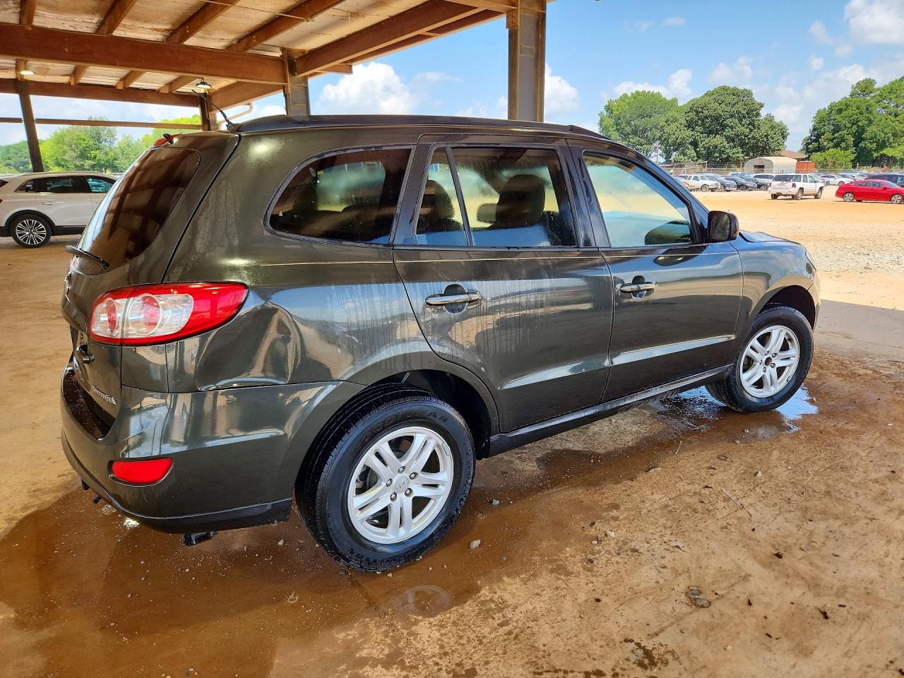 2010 Hyundai Santa Fe Gls Gray vin: 5NMSG3AB3AH387408
