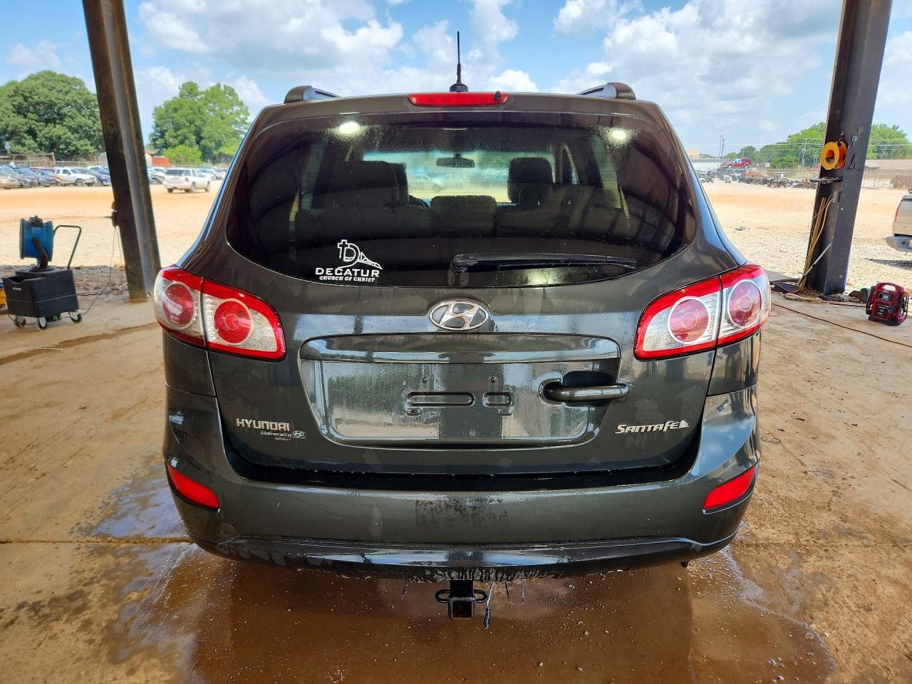 2010 Hyundai Santa Fe Gls Gray vin: 5NMSG3AB3AH387408