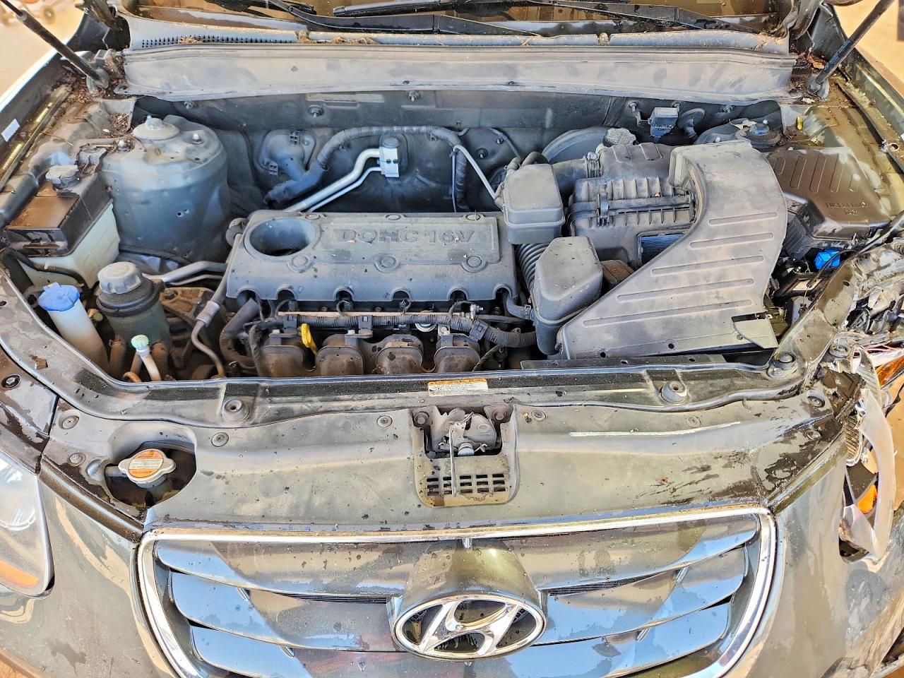 2010 Hyundai Santa Fe Gls Gray vin: 5NMSG3AB3AH387408