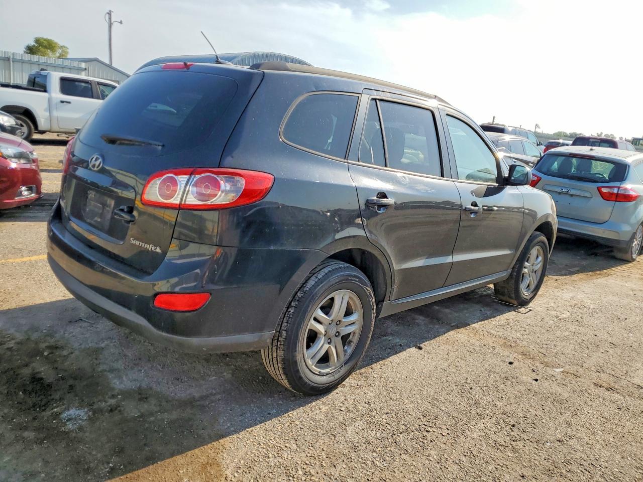 2010 Hyundai Santa Fe Gls Black vin: 5NMSG3AB3AH396688