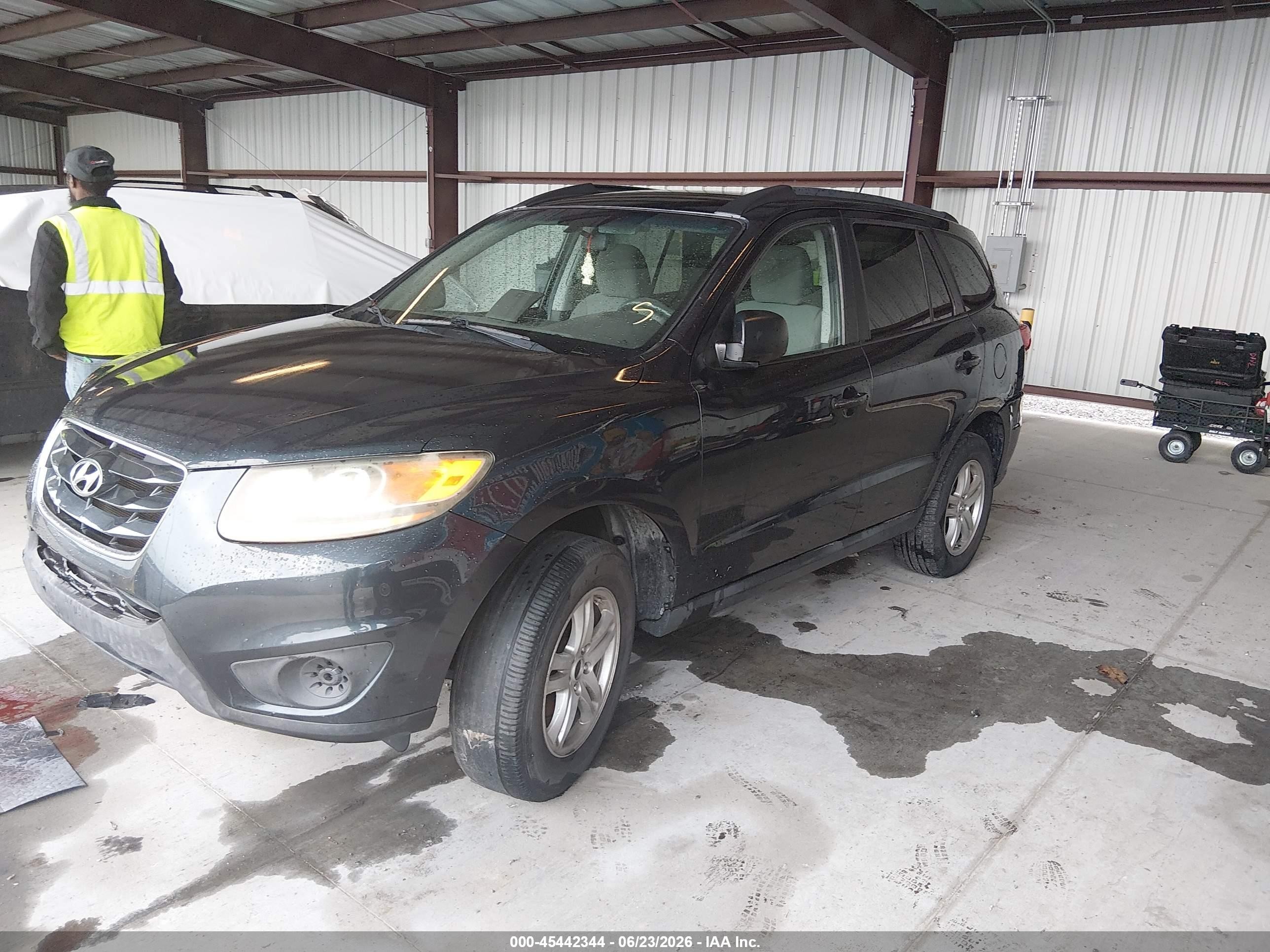 2010 Hyundai Santa Fe Gls Blue vin: 5NMSG3AB4AH361271