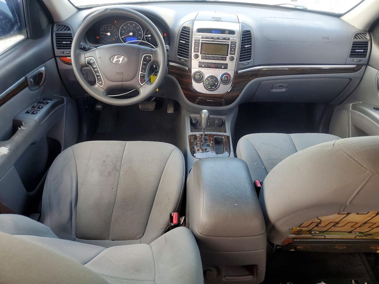 2010 Hyundai Santa Fe Gls White vin: 5NMSG3AB4AH385490