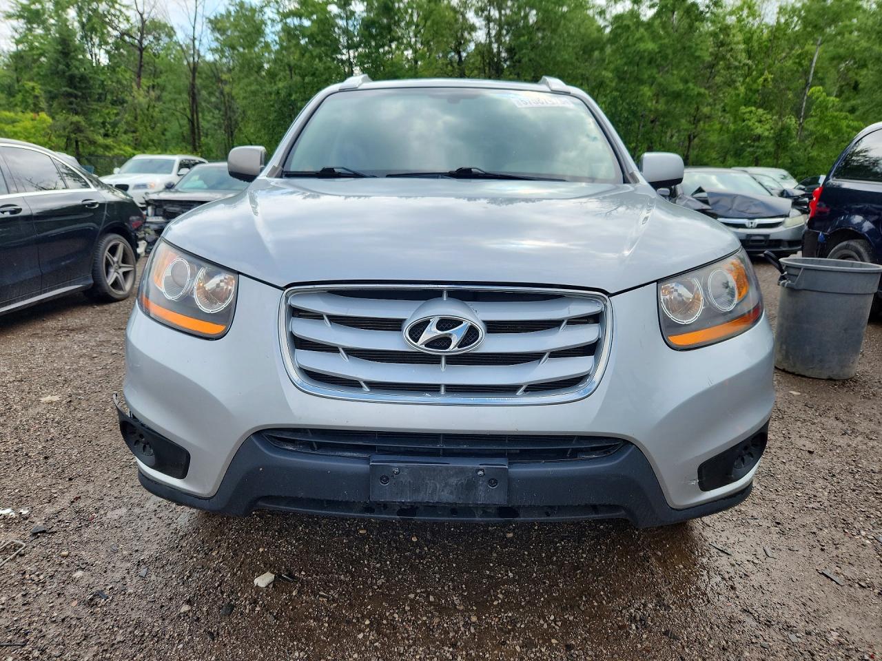 2010 Hyundai Santa Fe Gls Silver vin: 5NMSG3AB5AH336461