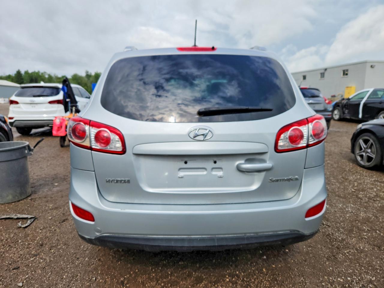 2010 Hyundai Santa Fe Gls Silver vin: 5NMSG3AB5AH336461