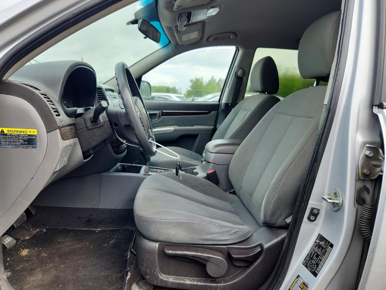 2010 Hyundai Santa Fe Gls Silver vin: 5NMSG3AB5AH336461
