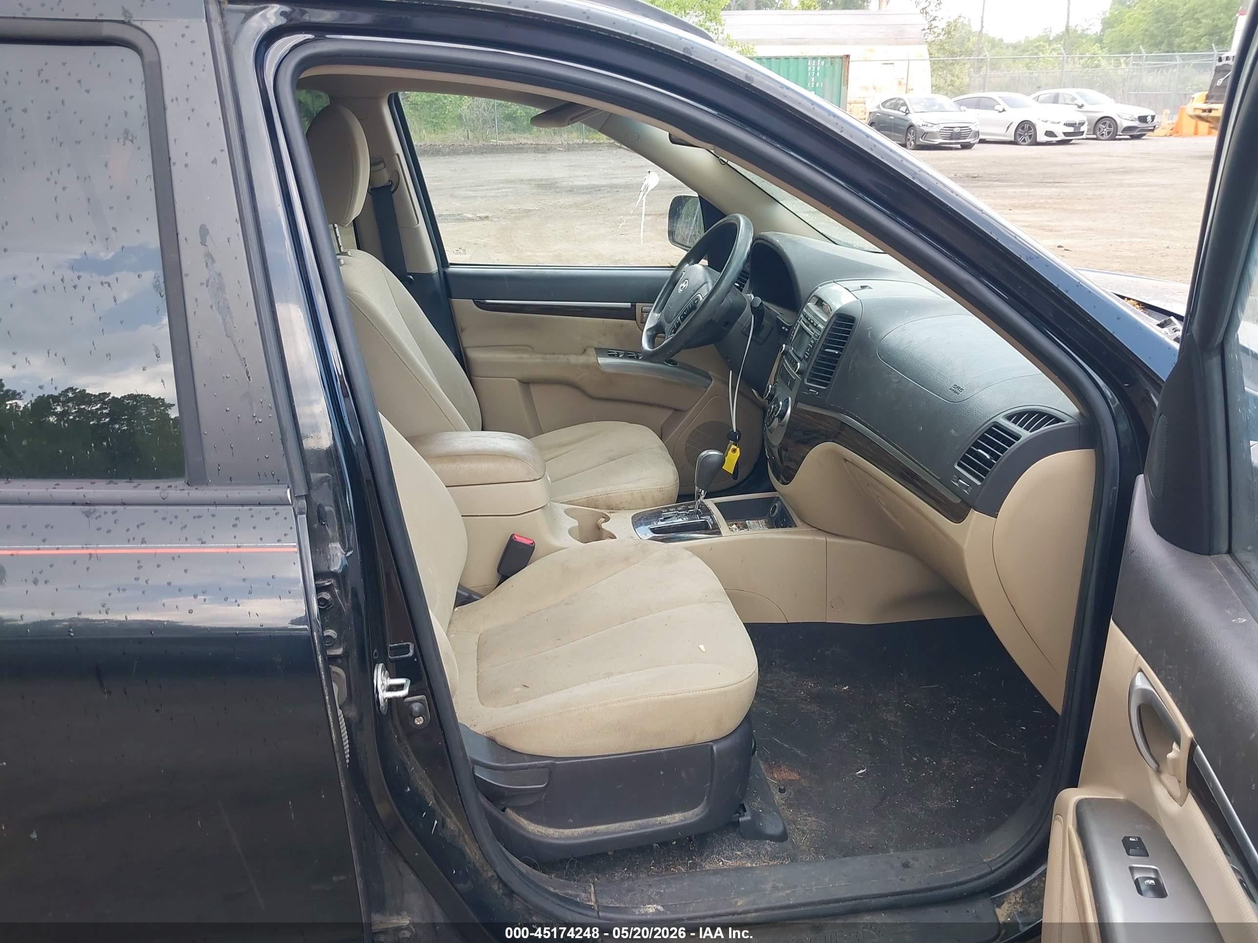 2010 Hyundai Santa Fe Gls Black vin: 5NMSG3AB5AH357164