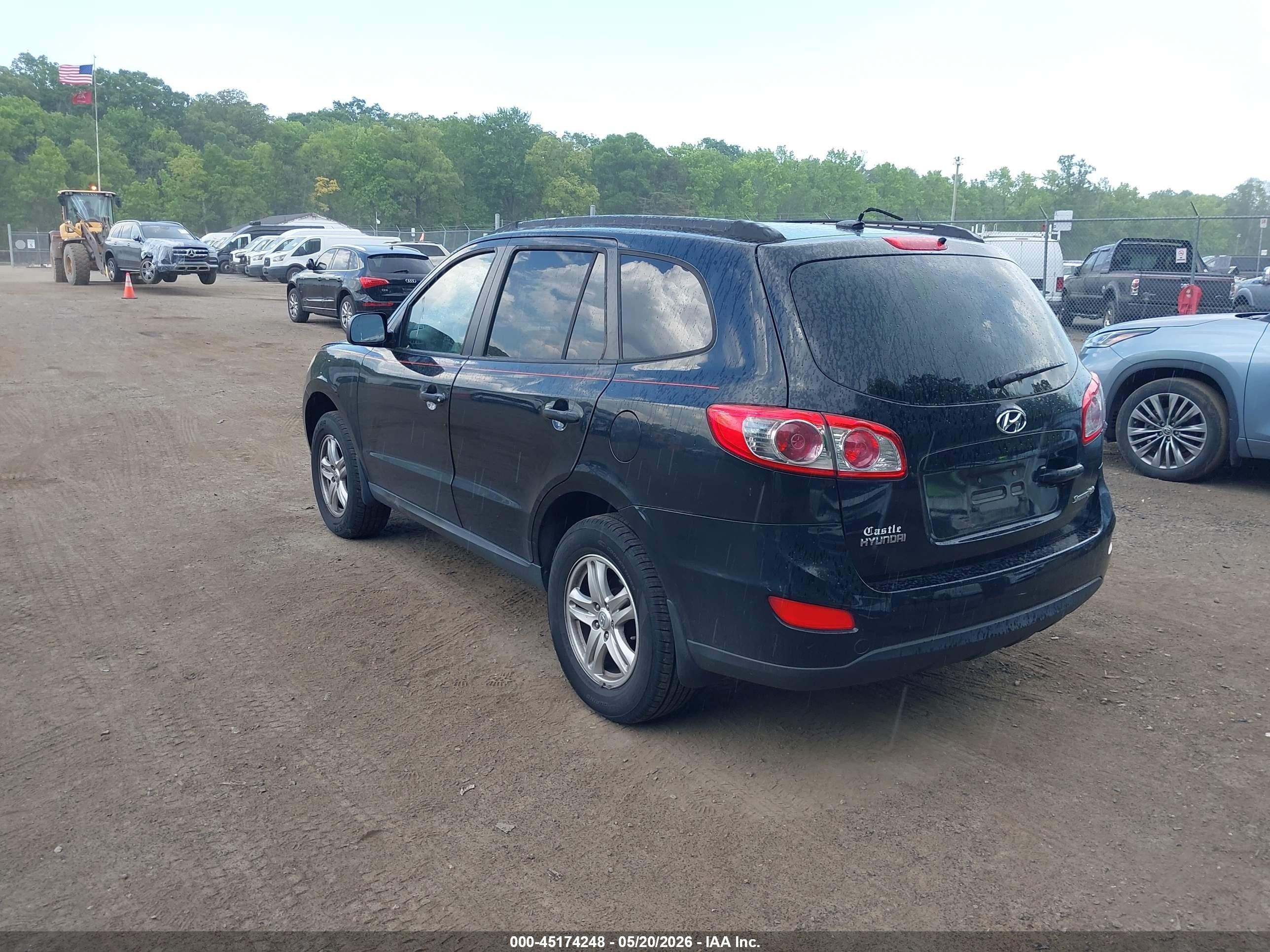 2010 Hyundai Santa Fe Gls Black vin: 5NMSG3AB5AH357164