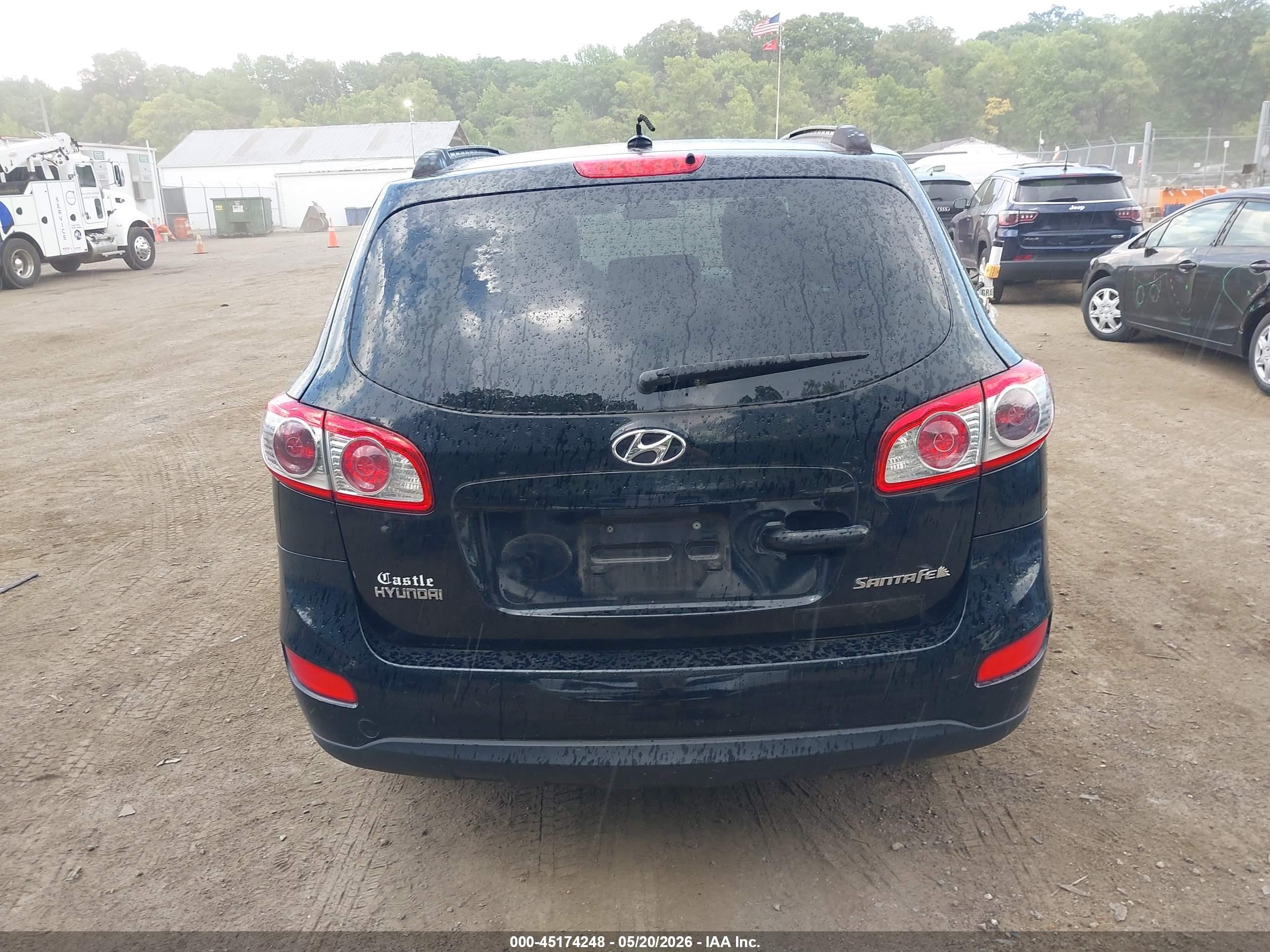 2010 Hyundai Santa Fe Gls Black vin: 5NMSG3AB5AH357164