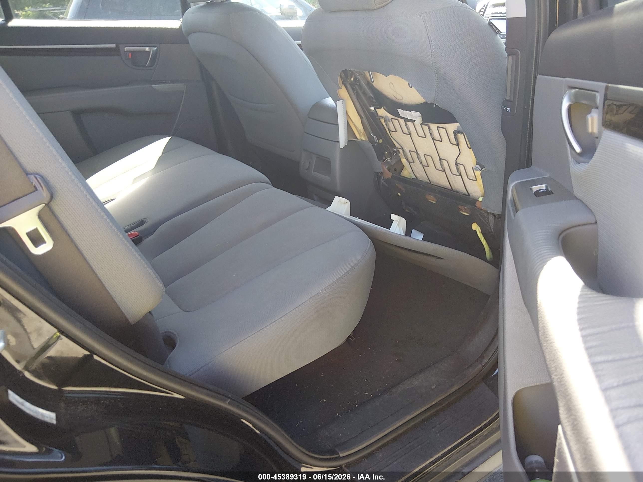2010 Hyundai Santa Fe Gls Black vin: 5NMSG3AB5AH389614