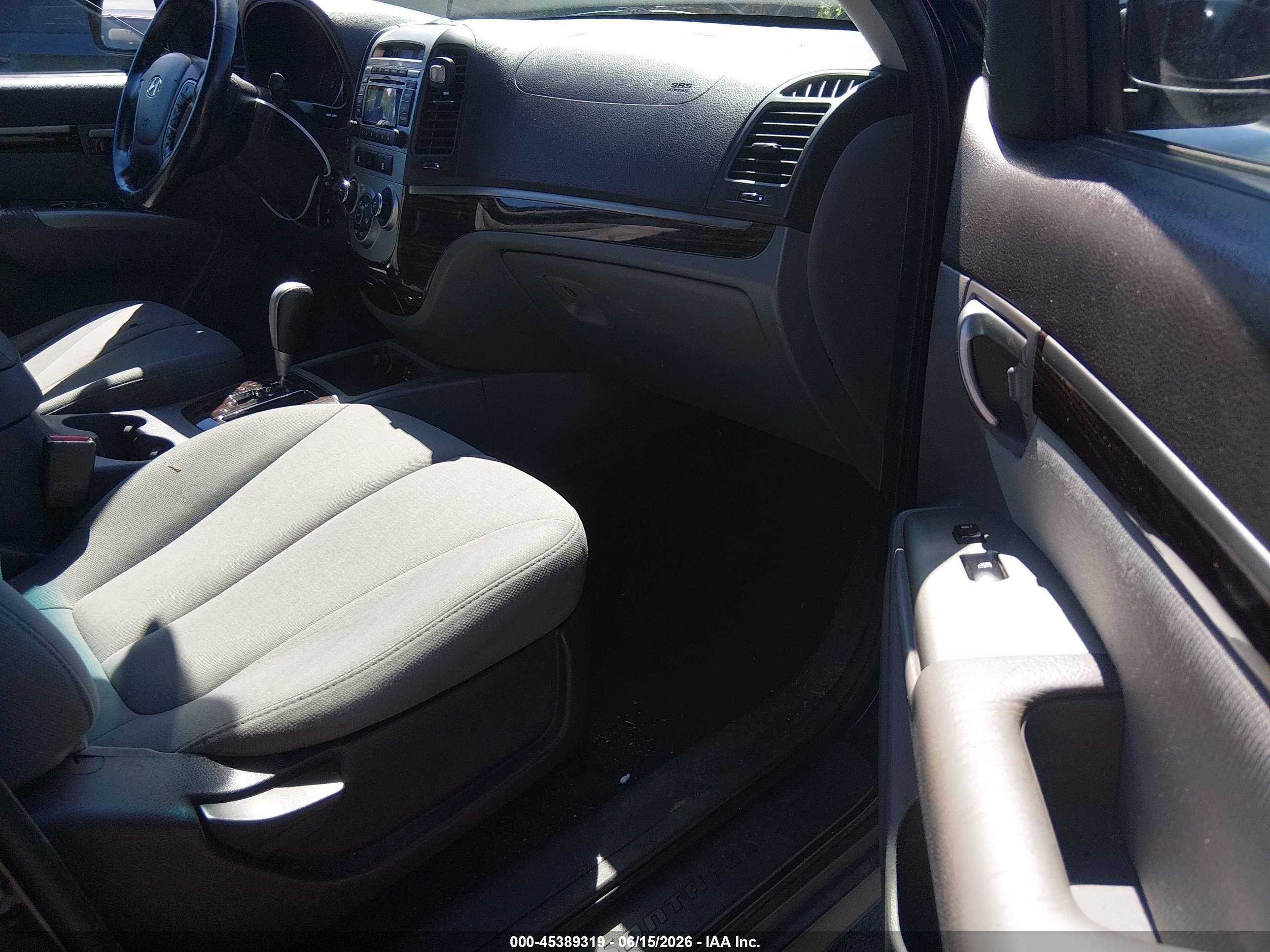 2010 Hyundai Santa Fe Gls Black vin: 5NMSG3AB5AH389614