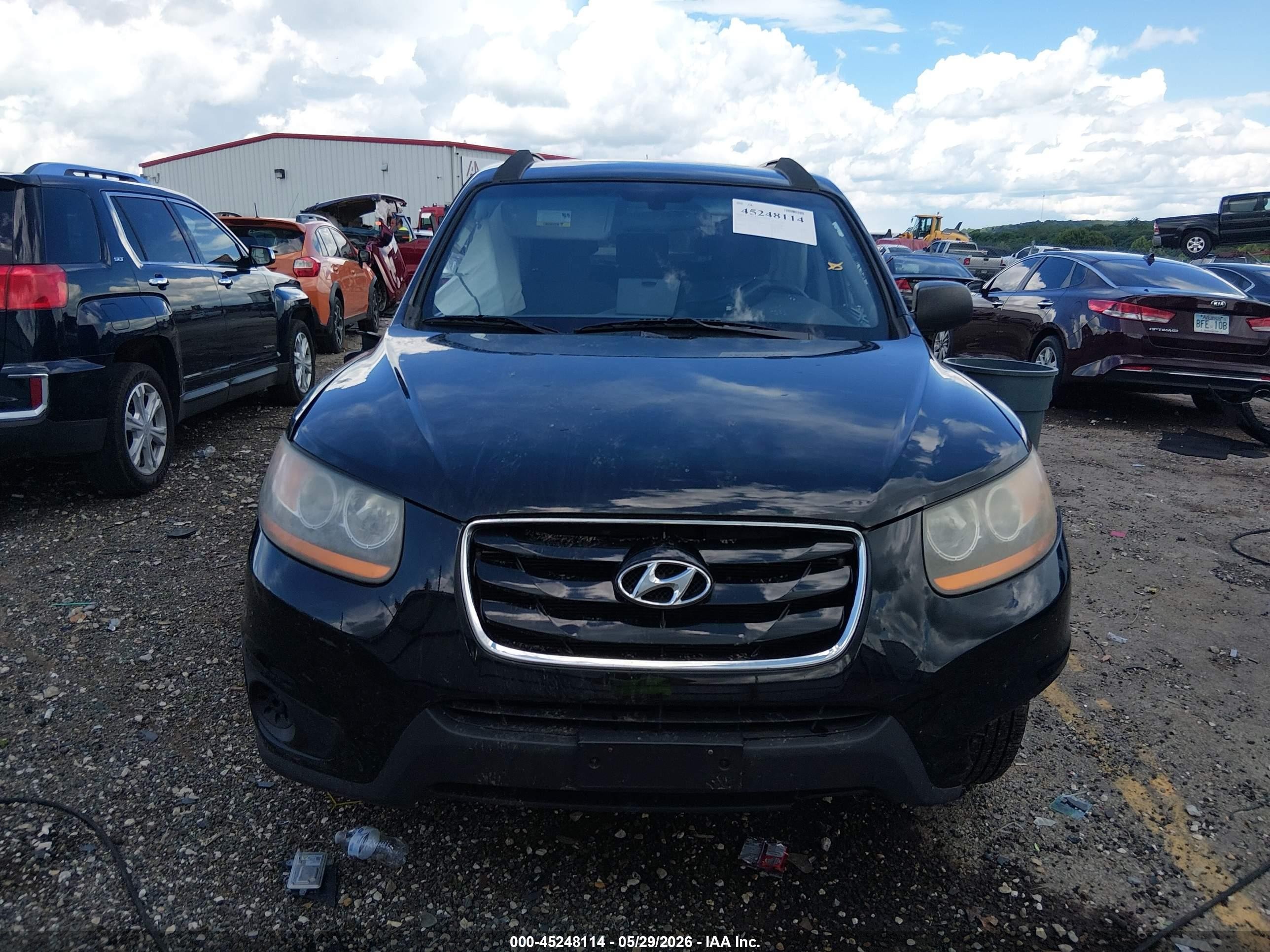 2010 Hyundai Santa Fe Gls Black vin: 5NMSG3AB5AH390228