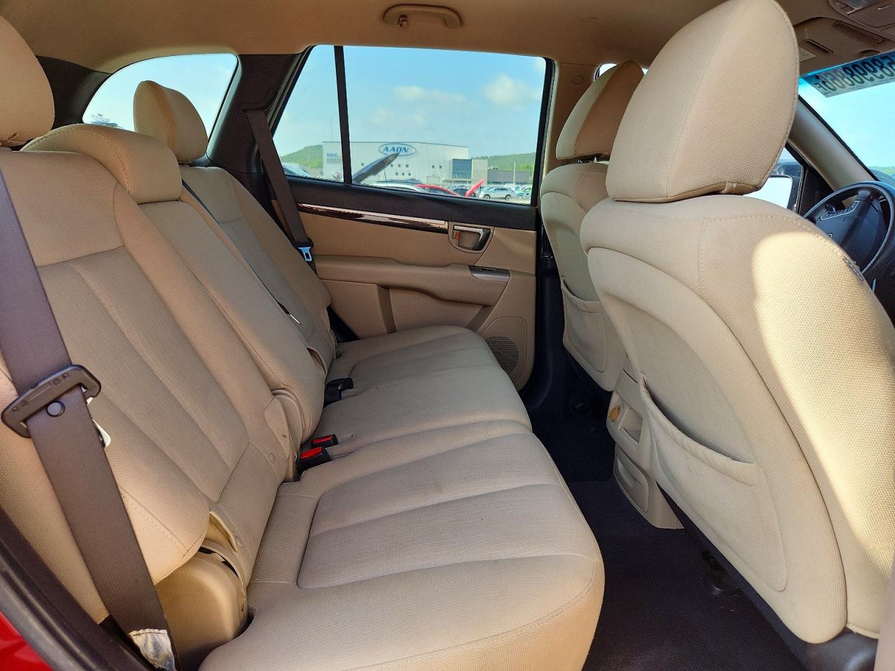 2010 Hyundai Santa Fe Gls Red vin: 5NMSG3AB6AH337134