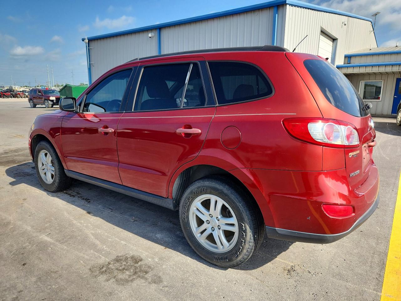 2010 Hyundai Santa Fe Gls Red vin: 5NMSG3AB6AH337134