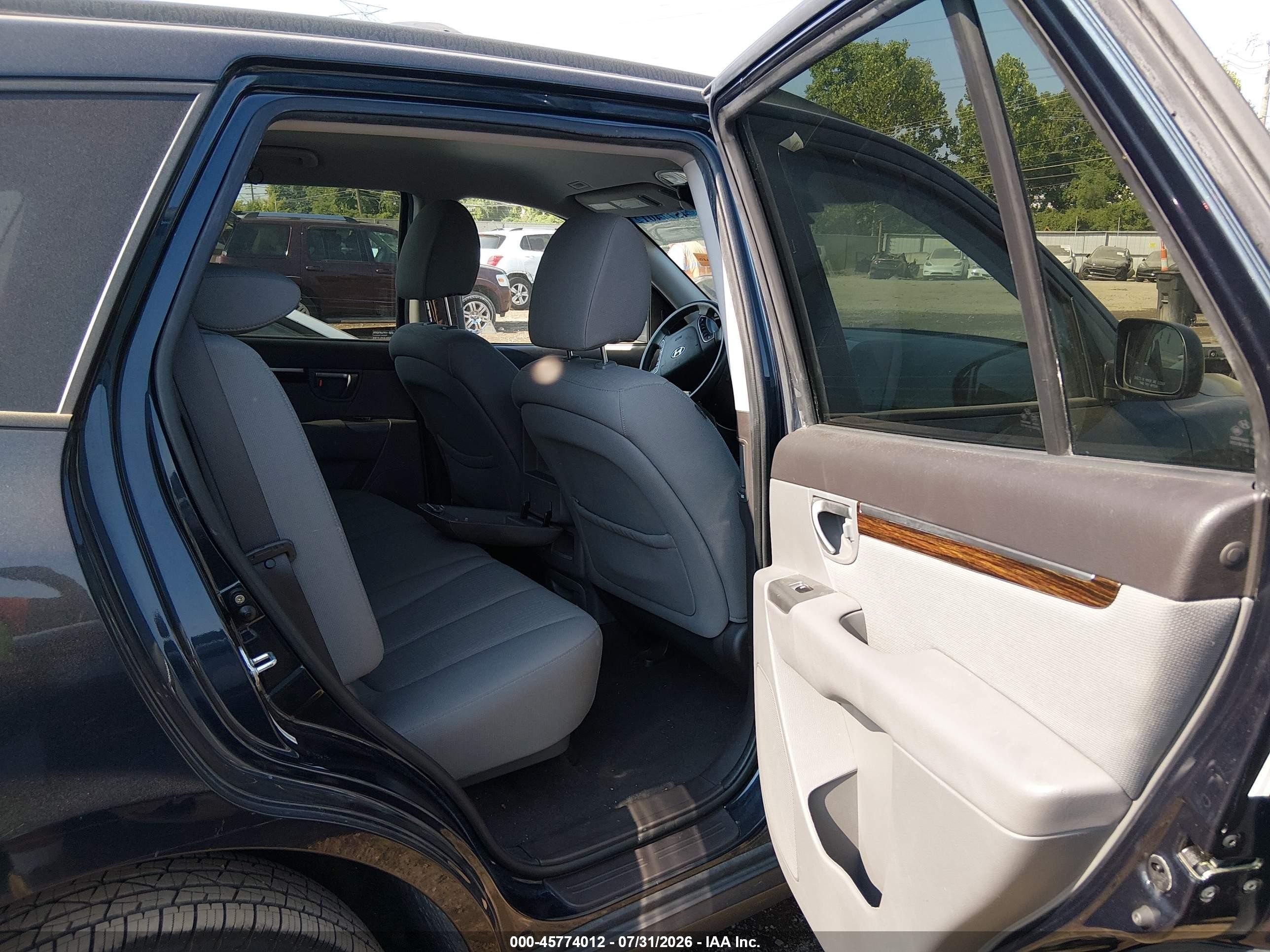 2010 Hyundai Santa Fe Gls Black vin: 5NMSG3AB6AH346500