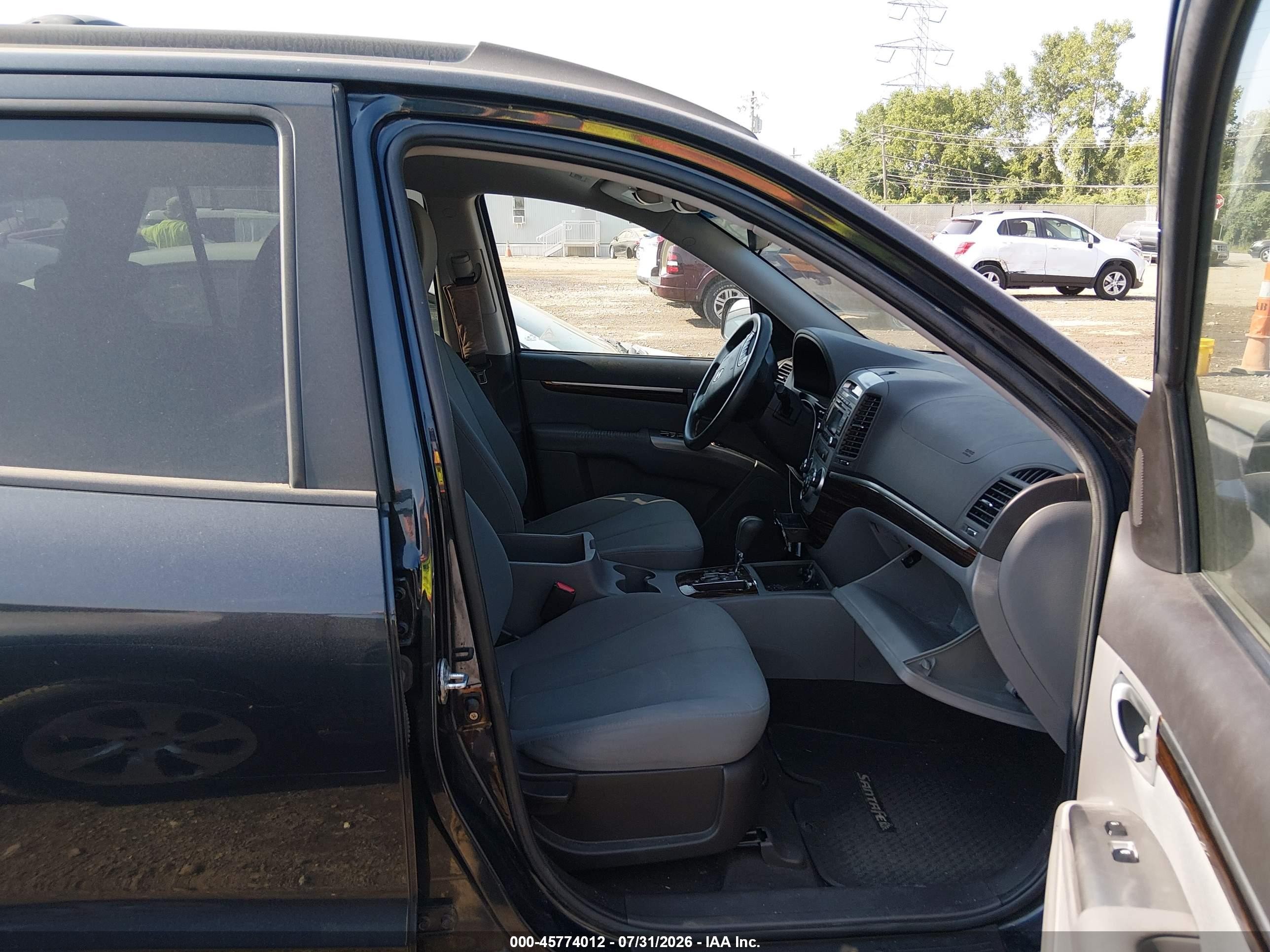 2010 Hyundai Santa Fe Gls Black vin: 5NMSG3AB6AH346500