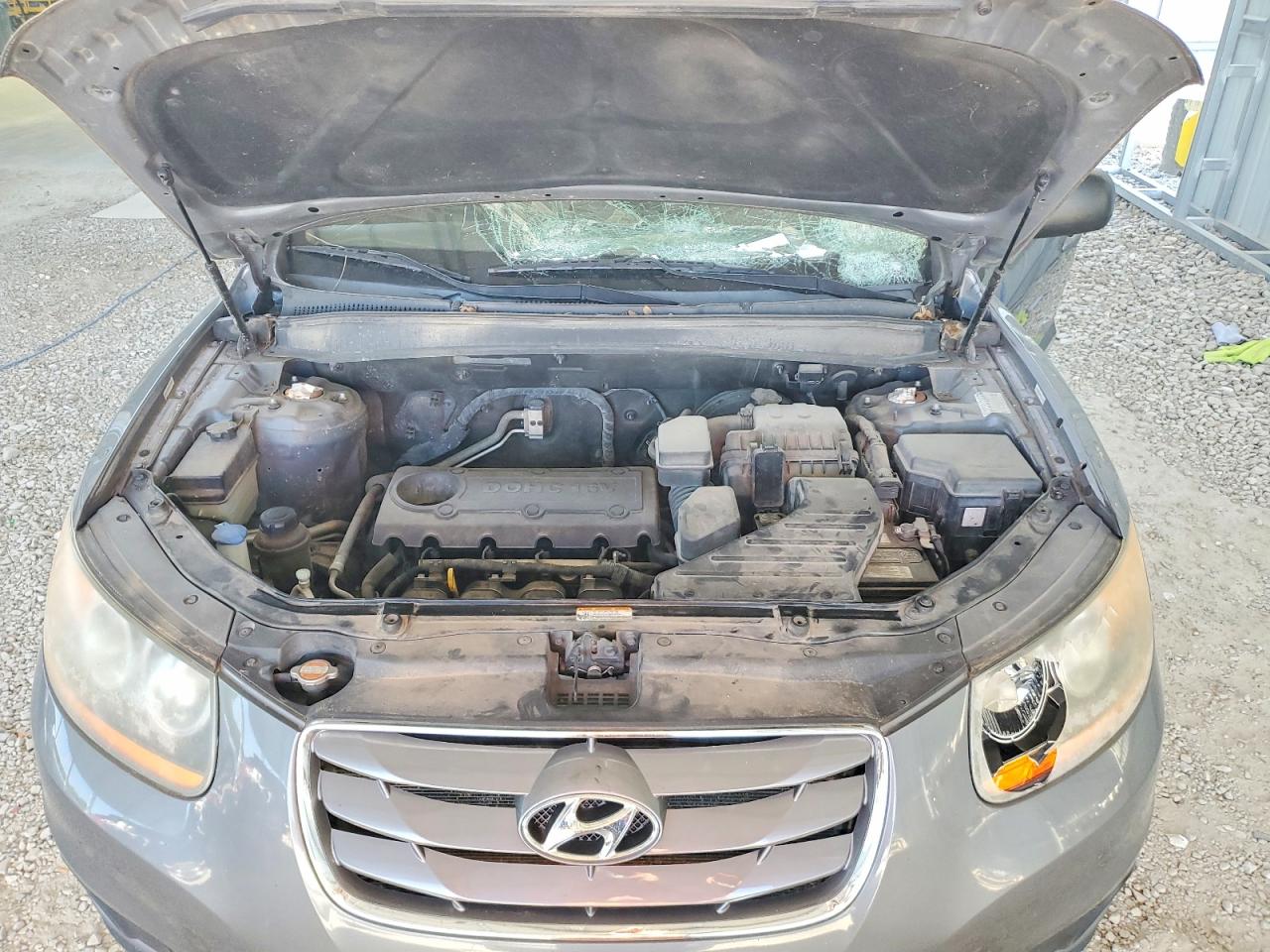 2010 Hyundai Santa Fe Gls Gray vin: 5NMSG3AB6AH383403
