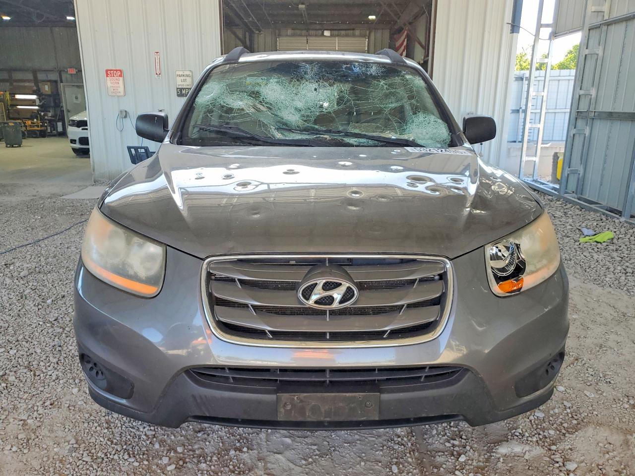 2010 Hyundai Santa Fe Gls Gray vin: 5NMSG3AB6AH383403