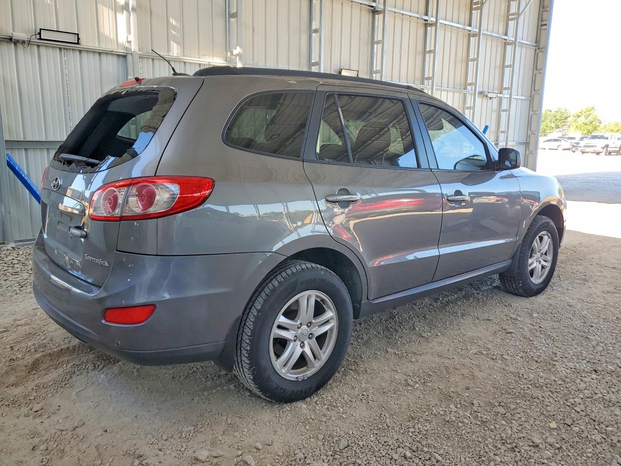 2010 Hyundai Santa Fe Gls Gray vin: 5NMSG3AB6AH383403