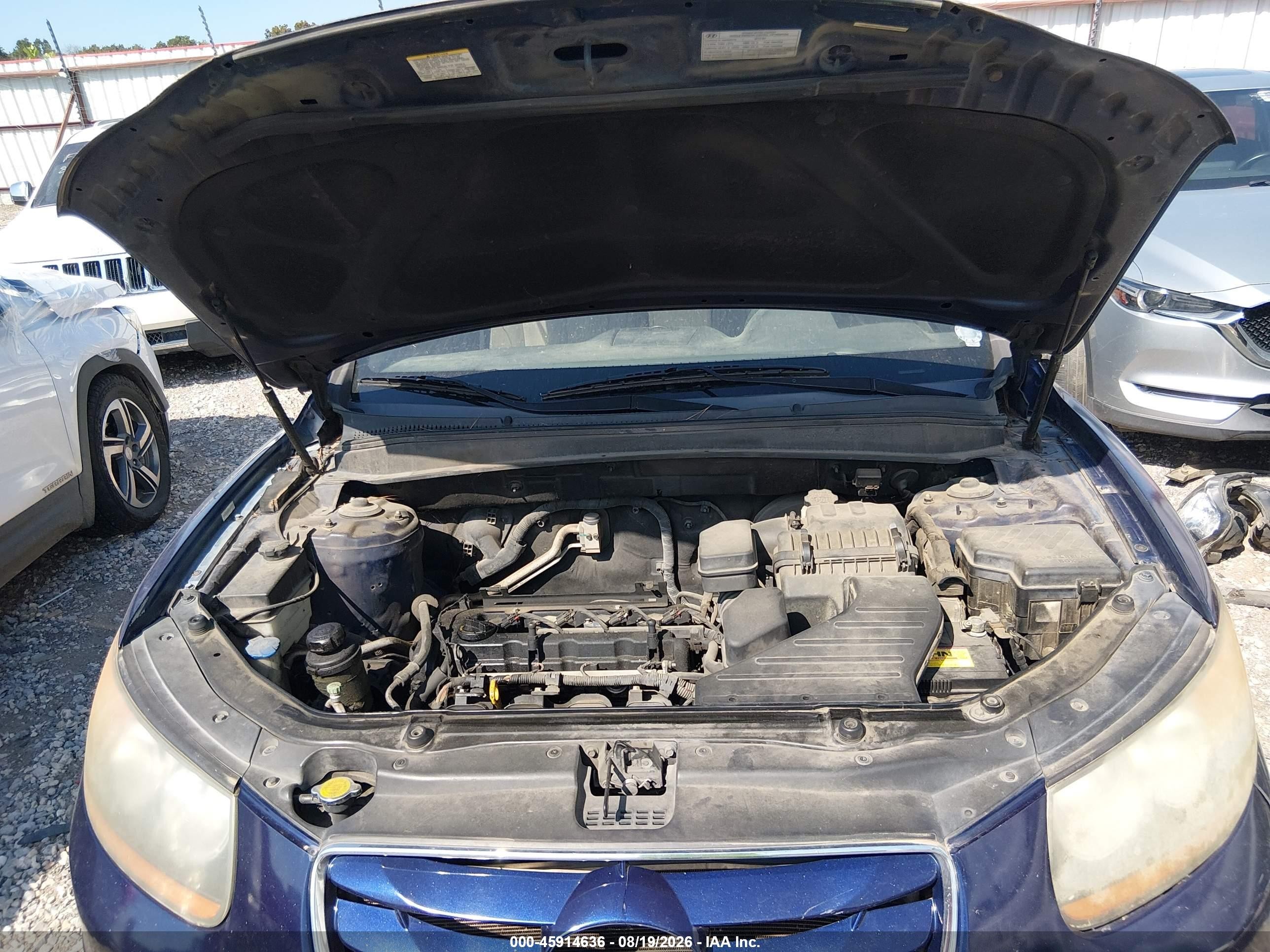 2010 Hyundai Santa Fe Gls Blue vin: 5NMSG3AB6AH387628