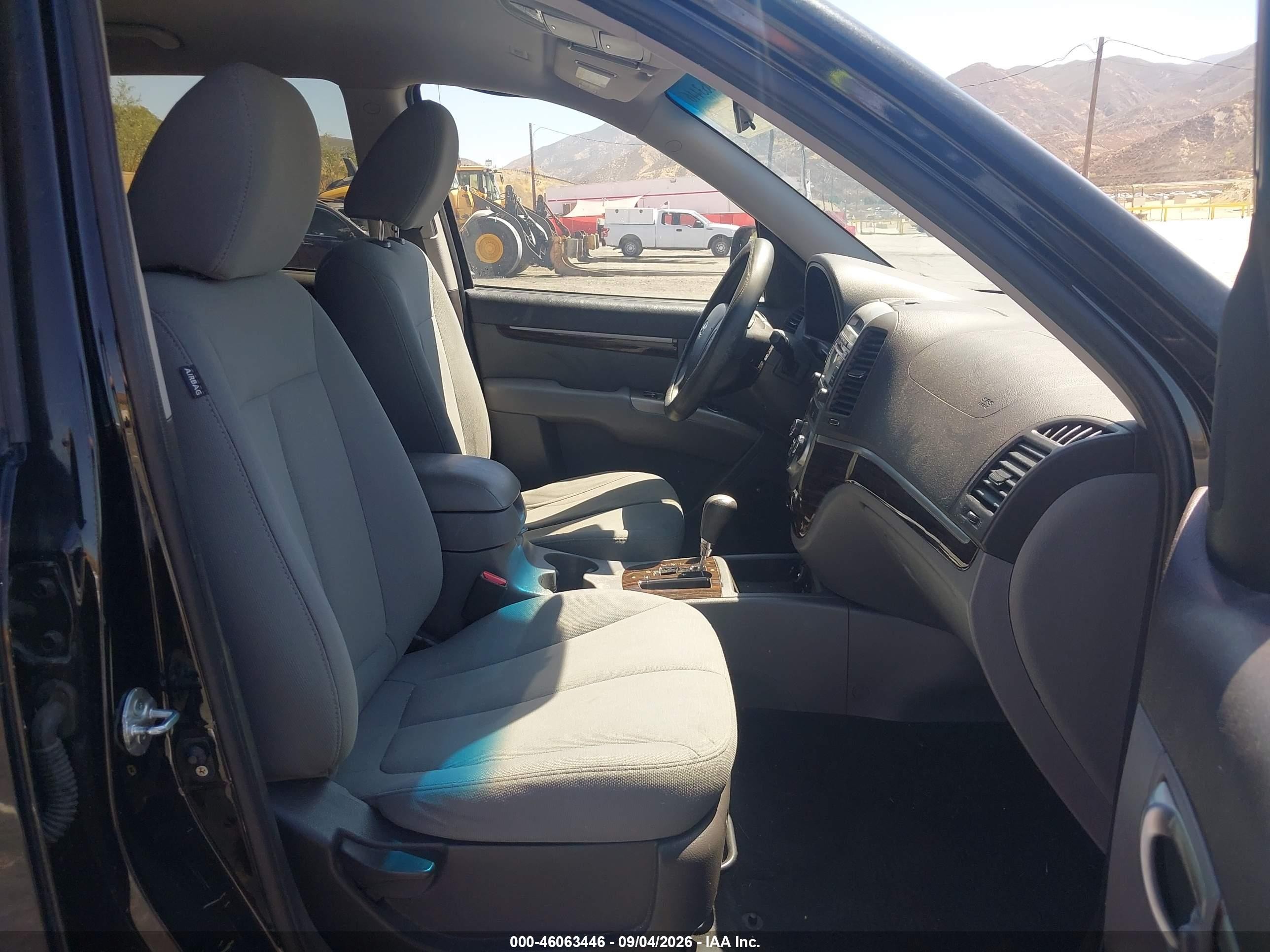 2010 Hyundai Santa Fe Gls Black vin: 5NMSG3AB6AH390478