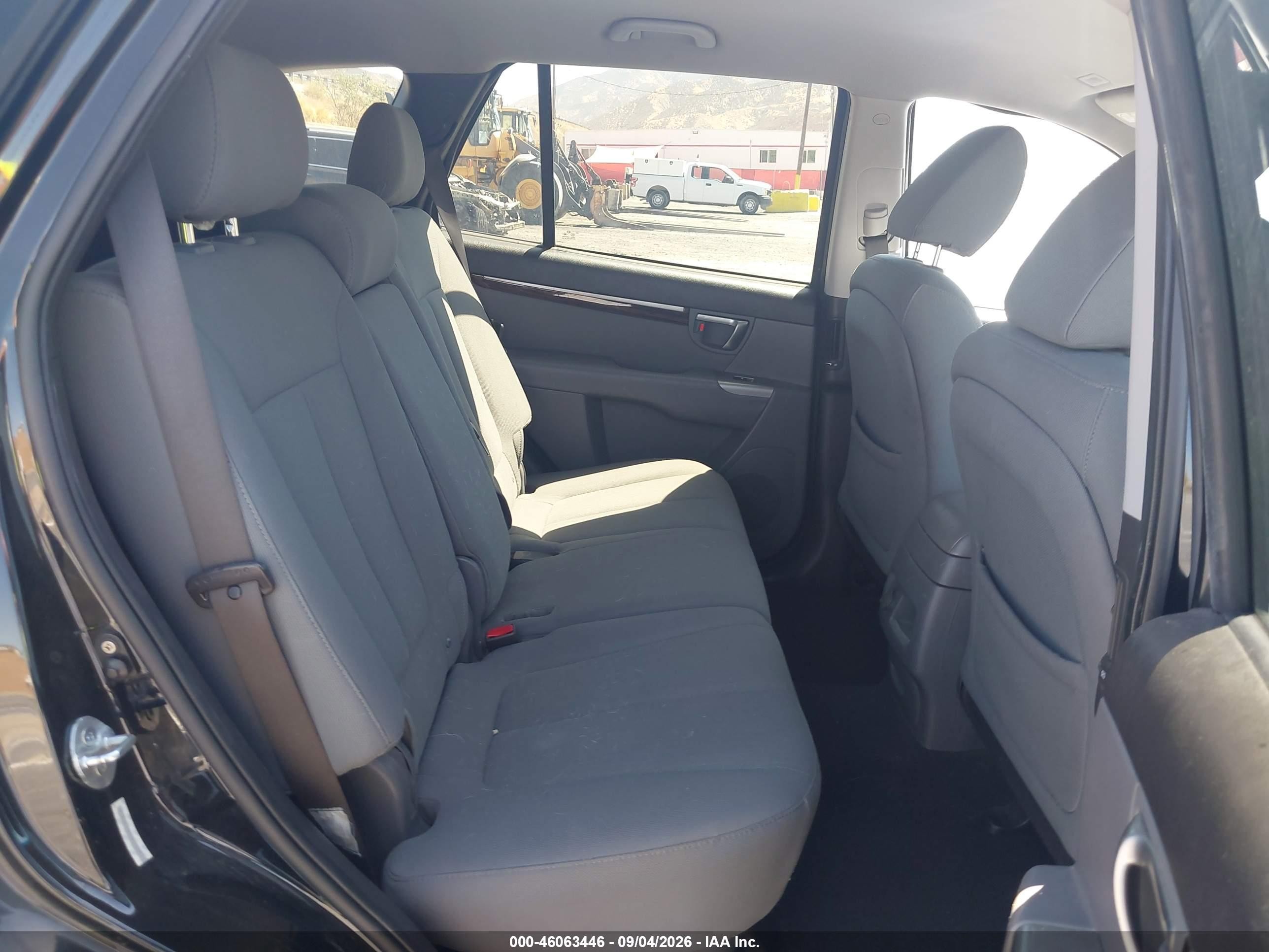 2010 Hyundai Santa Fe Gls Black vin: 5NMSG3AB6AH390478