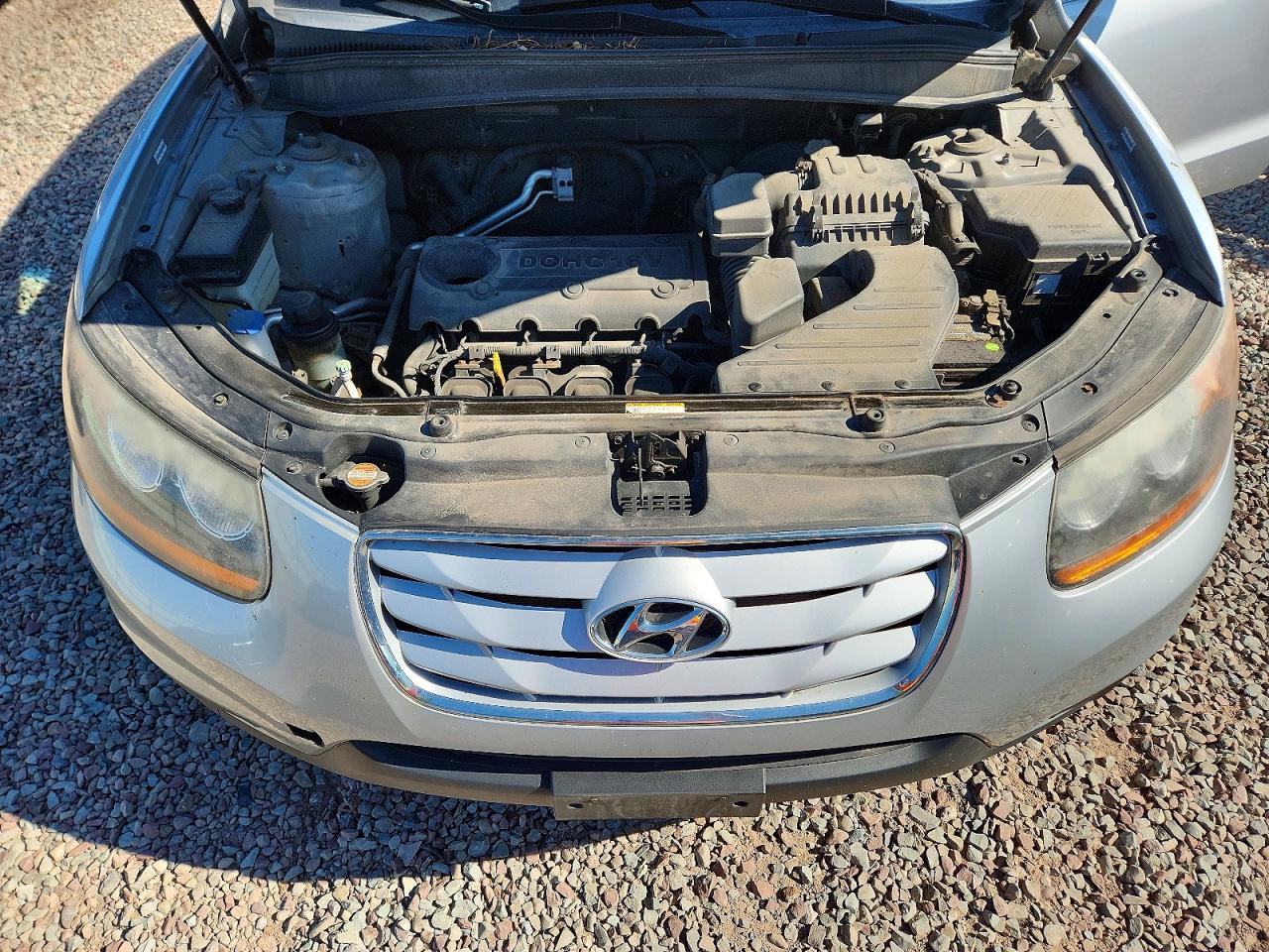 2010 Hyundai Santa Fe Gls Silver vin: 5NMSG3AB6AH414438