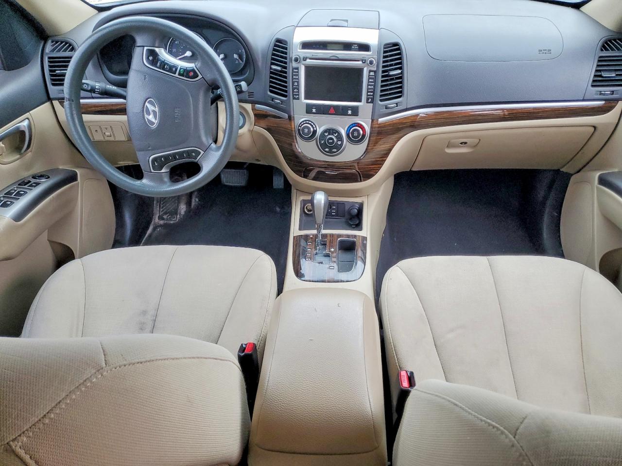 2010 Hyundai Santa Fe Gls White vin: 5NMSG3AB6AH414732