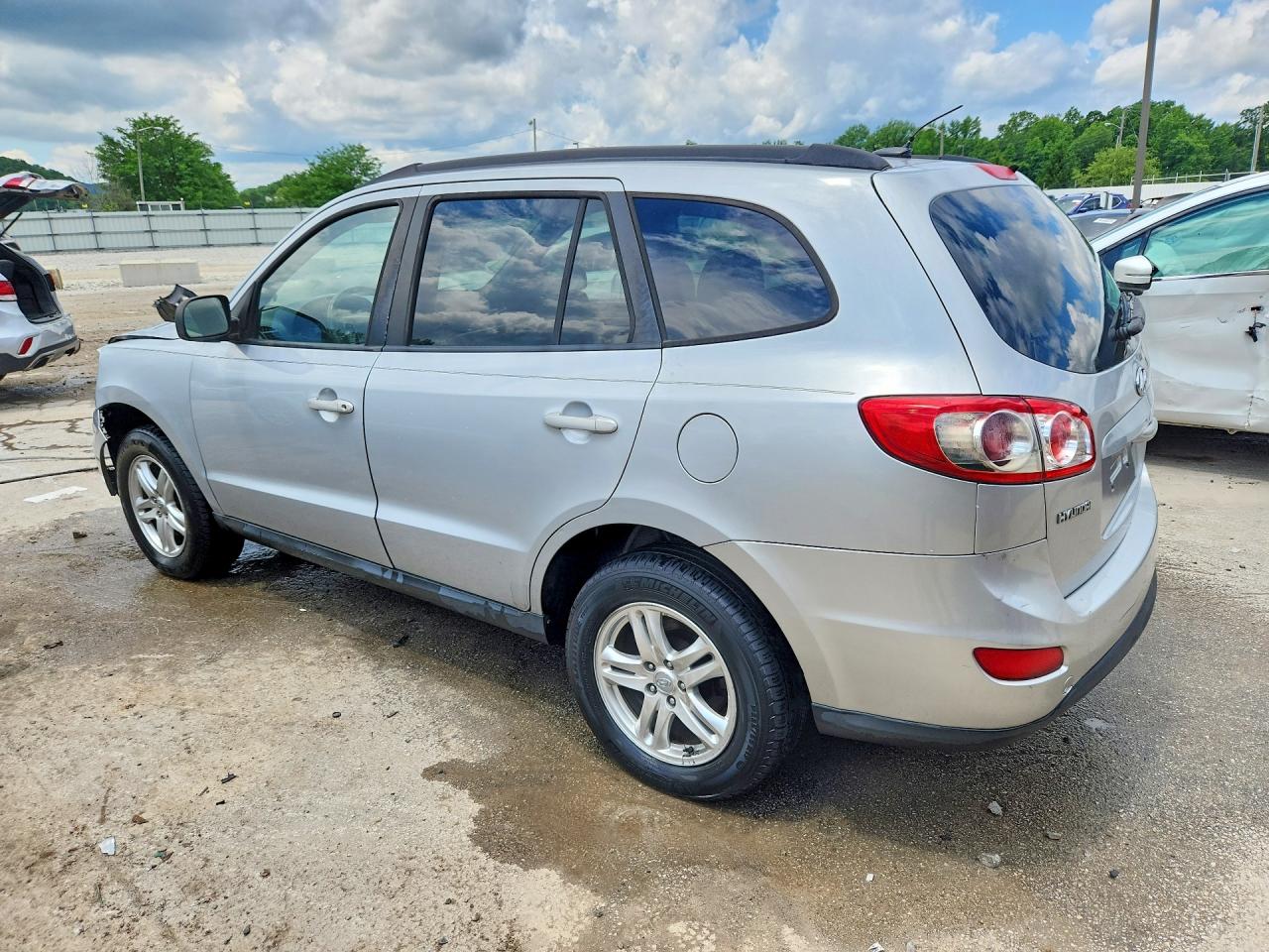 2010 Hyundai Santa Fe Gls Серебряный vin: 5NMSG3AB7AH347722