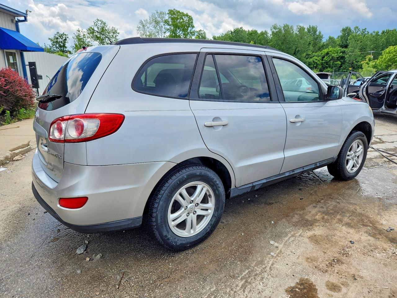2010 Hyundai Santa Fe Gls Серебряный vin: 5NMSG3AB7AH347722