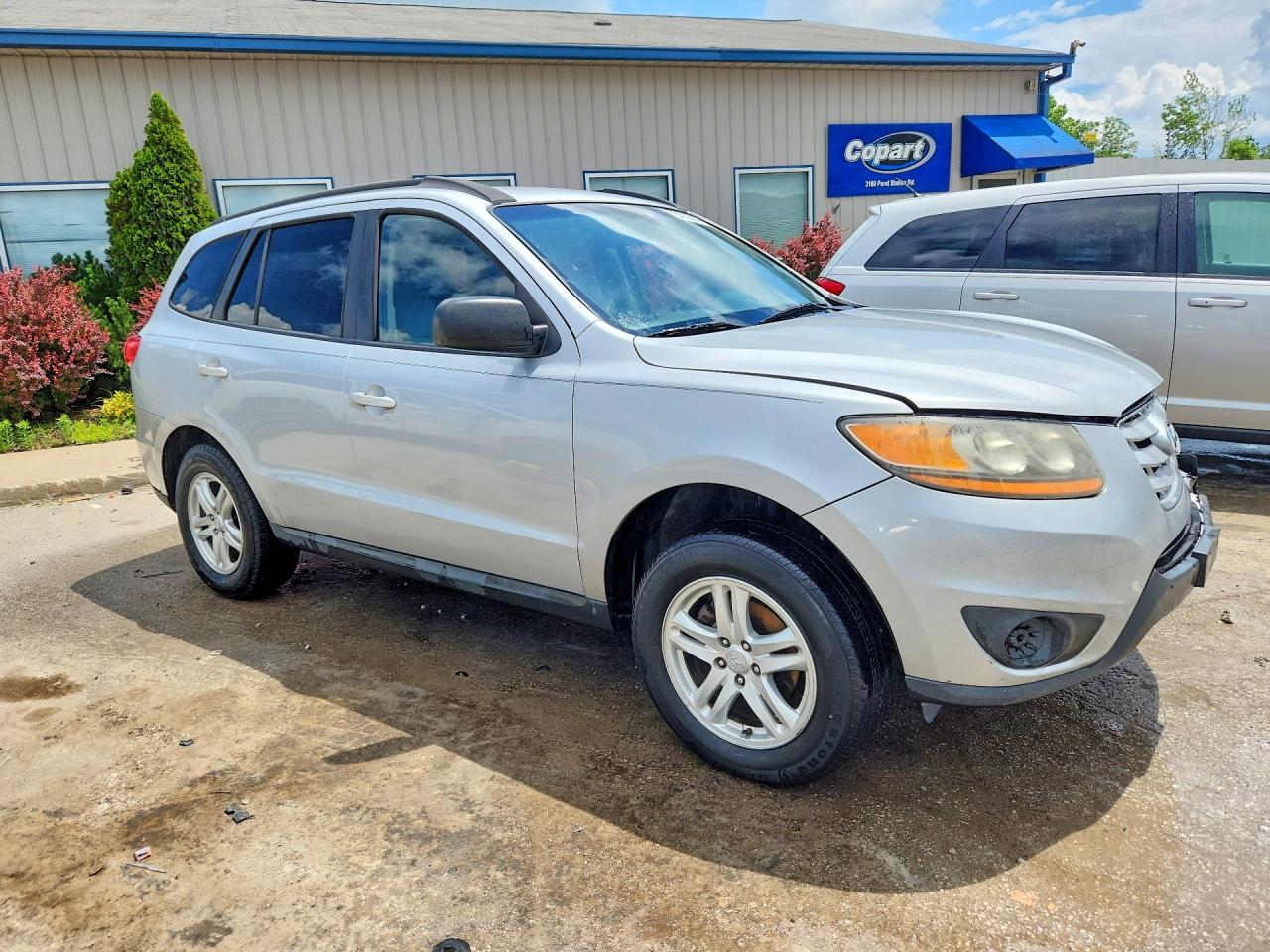 2010 Hyundai Santa Fe Gls Серебряный vin: 5NMSG3AB7AH347722