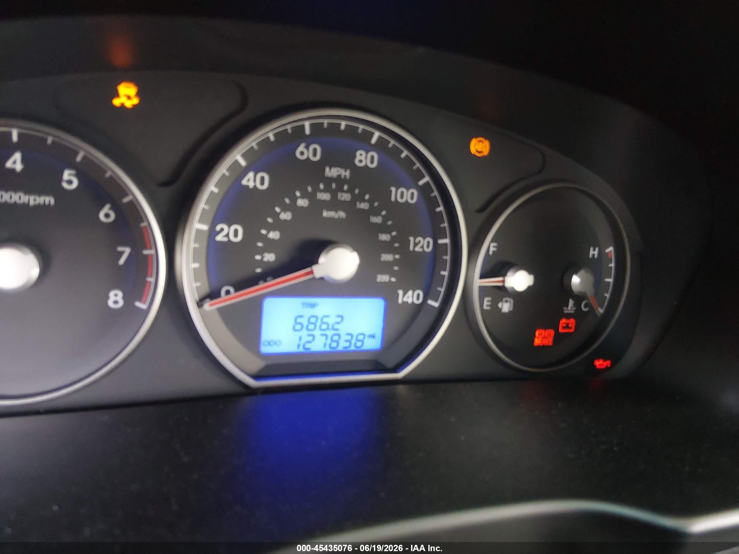 2010 Hyundai Santa Fe Gls Silver vin: 5NMSG3AB7AH351236