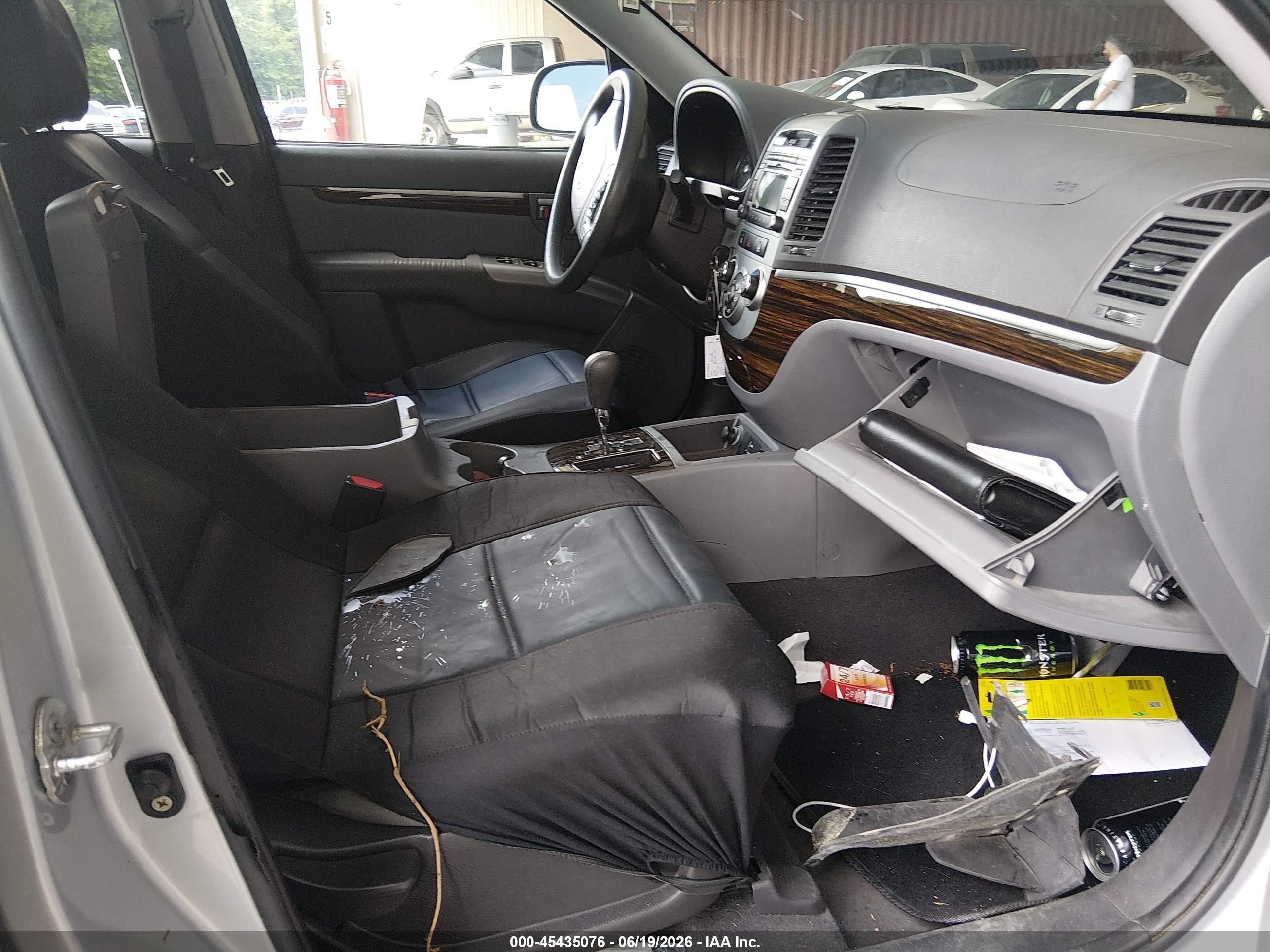 2010 Hyundai Santa Fe Gls Silver vin: 5NMSG3AB7AH351236